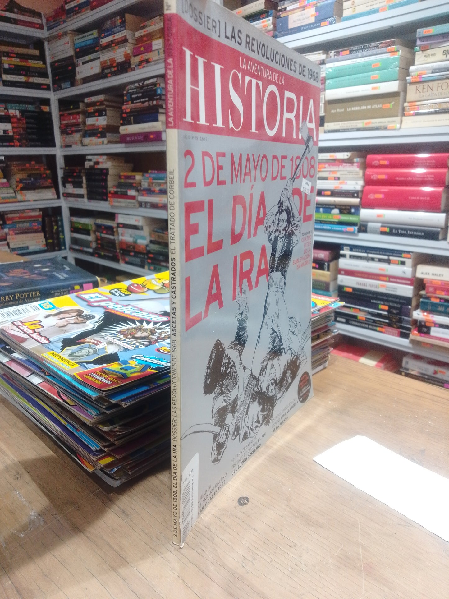 LAS REVOLUCIONES DE 1968 LA AVENTURA DE LA HISTORIA 2 DE MAYO DE 1808 EL DIA DE LA IRA DOSSIER USADO HISTORIA JUAREZ 515