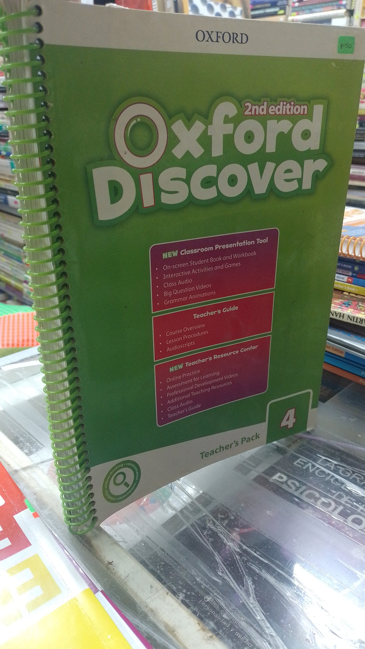 OXFORD DISCOVER 2ND EDITION 4 POR TEACHERS PARCK USADO IDIOMAS JUAREZ 507