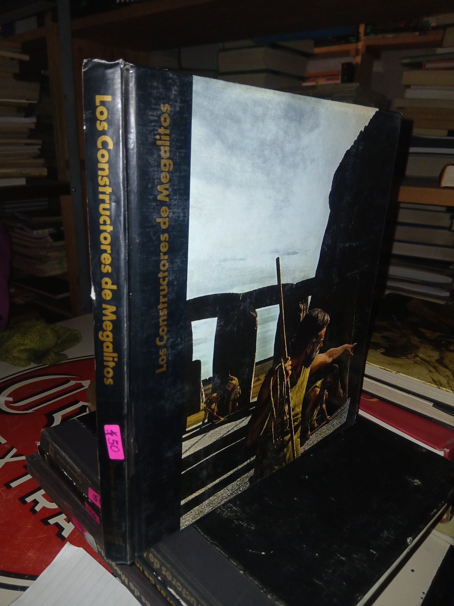 LOS CONSTRUCTORES DE MEGALITOS POR ROBERT WERNICK USADO HISTORIA LITERARIO 207