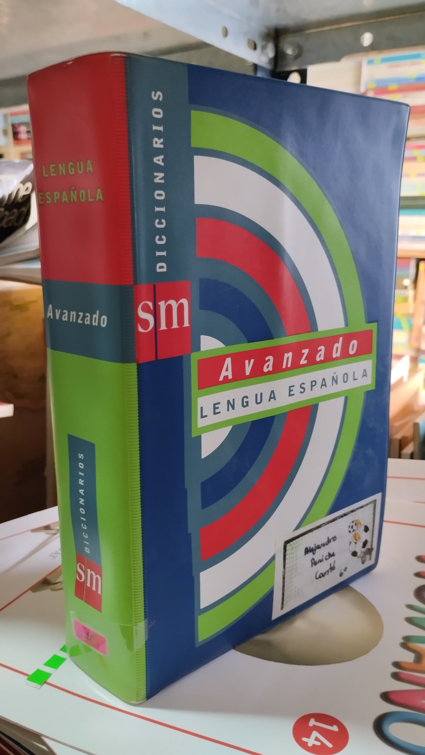 DICCIONARIO LENGUA ESPAÑOLA AVANZADO POR SM LIBRO USADO EDUCACIÓN ALDAMA