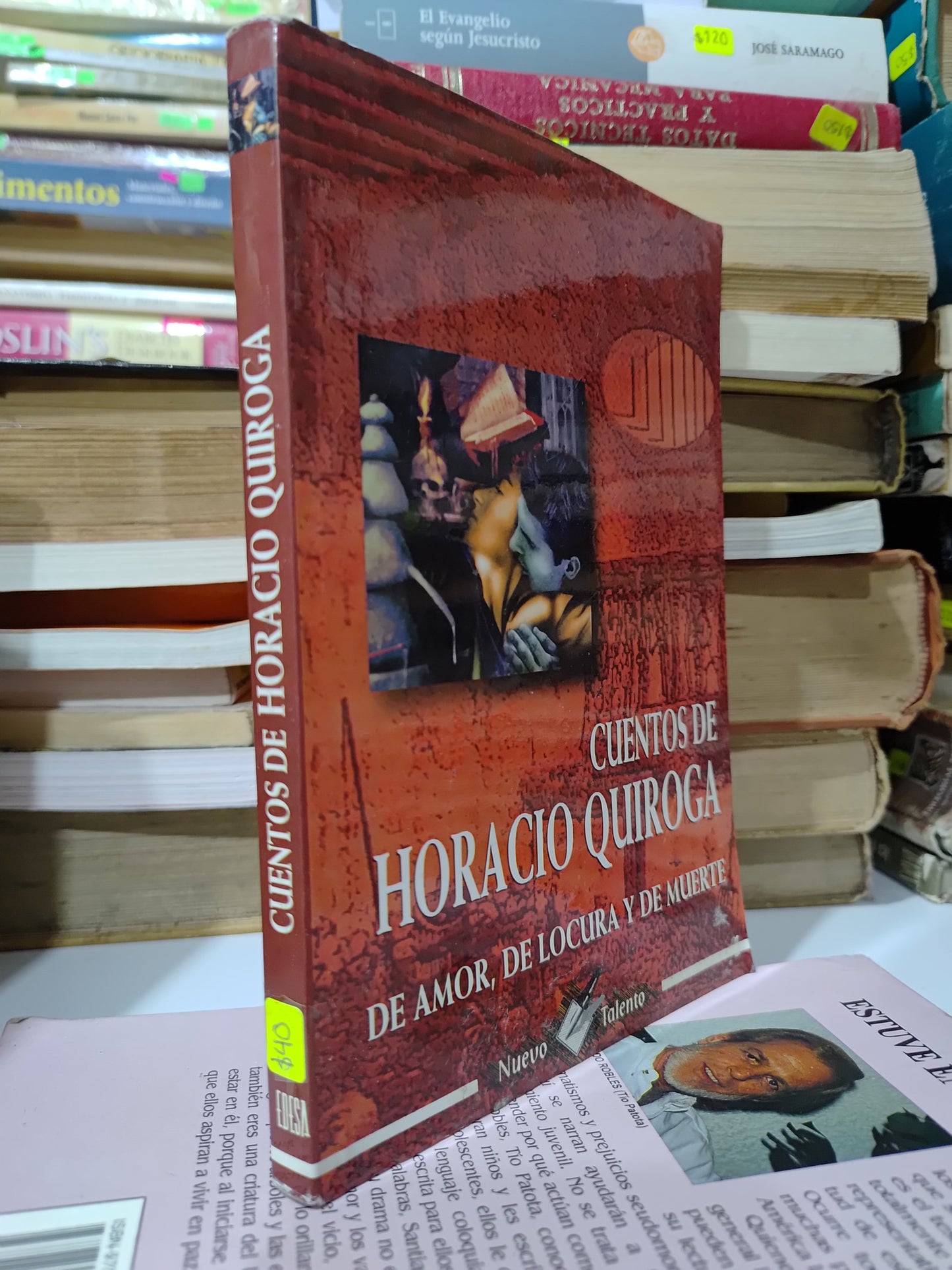 CUENTOS DE HORACIO QUIROGA USADO NOVELAS JUAREZ 507