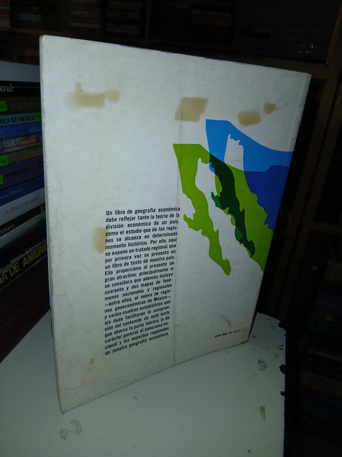 GEOGRAFÍA ECONÓMICA DE MÉXICO POR ÁNGEL BASSOLS BATALLA USADO GEOGRAFÍA LITERARIO 207