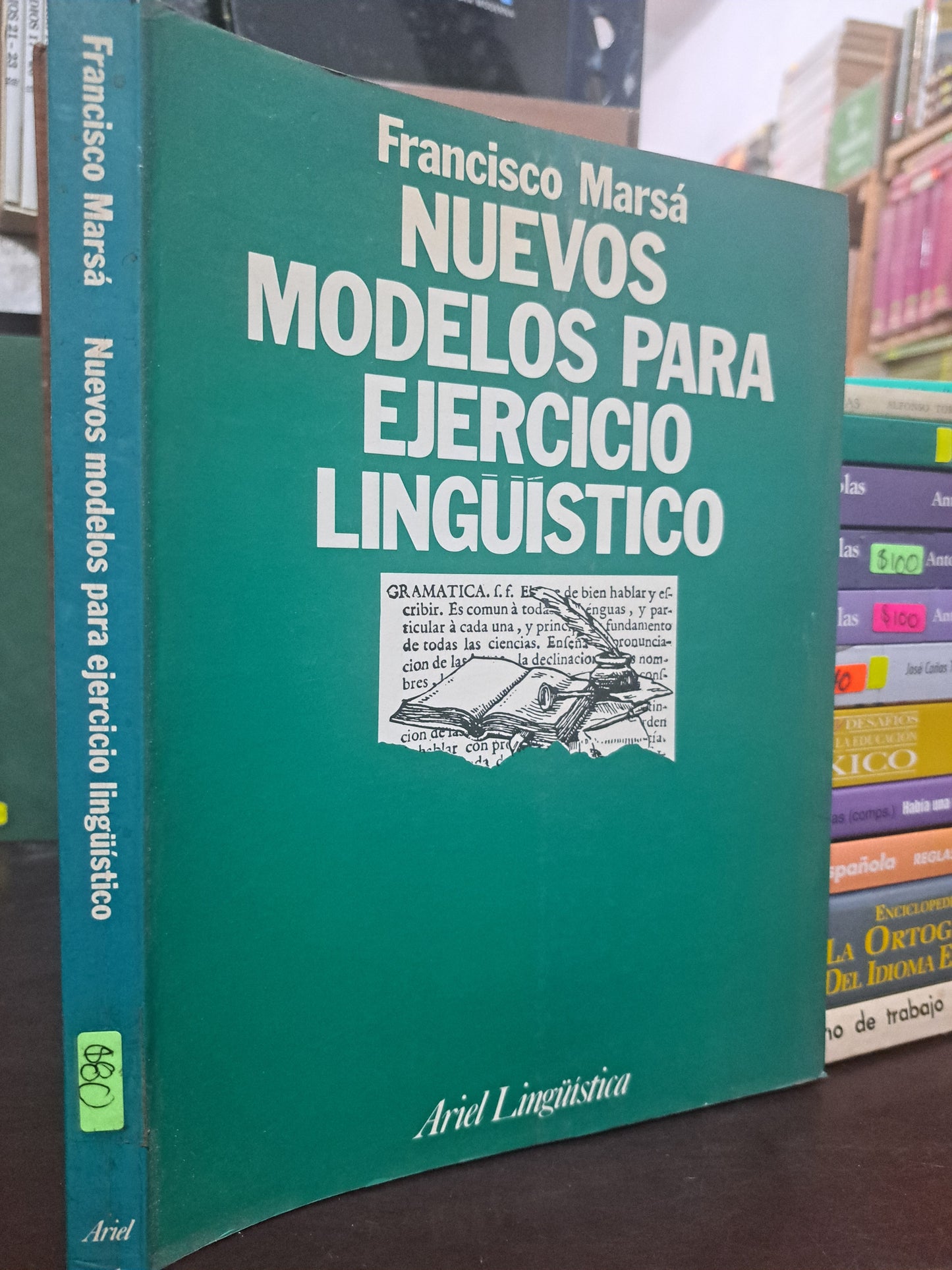 NUEVOS MODELOS PARA EJERCICIO LINGÜÍSTICO FRANCISCO MARSÁ USADO EDUCACIÓN LITERARIO 305
