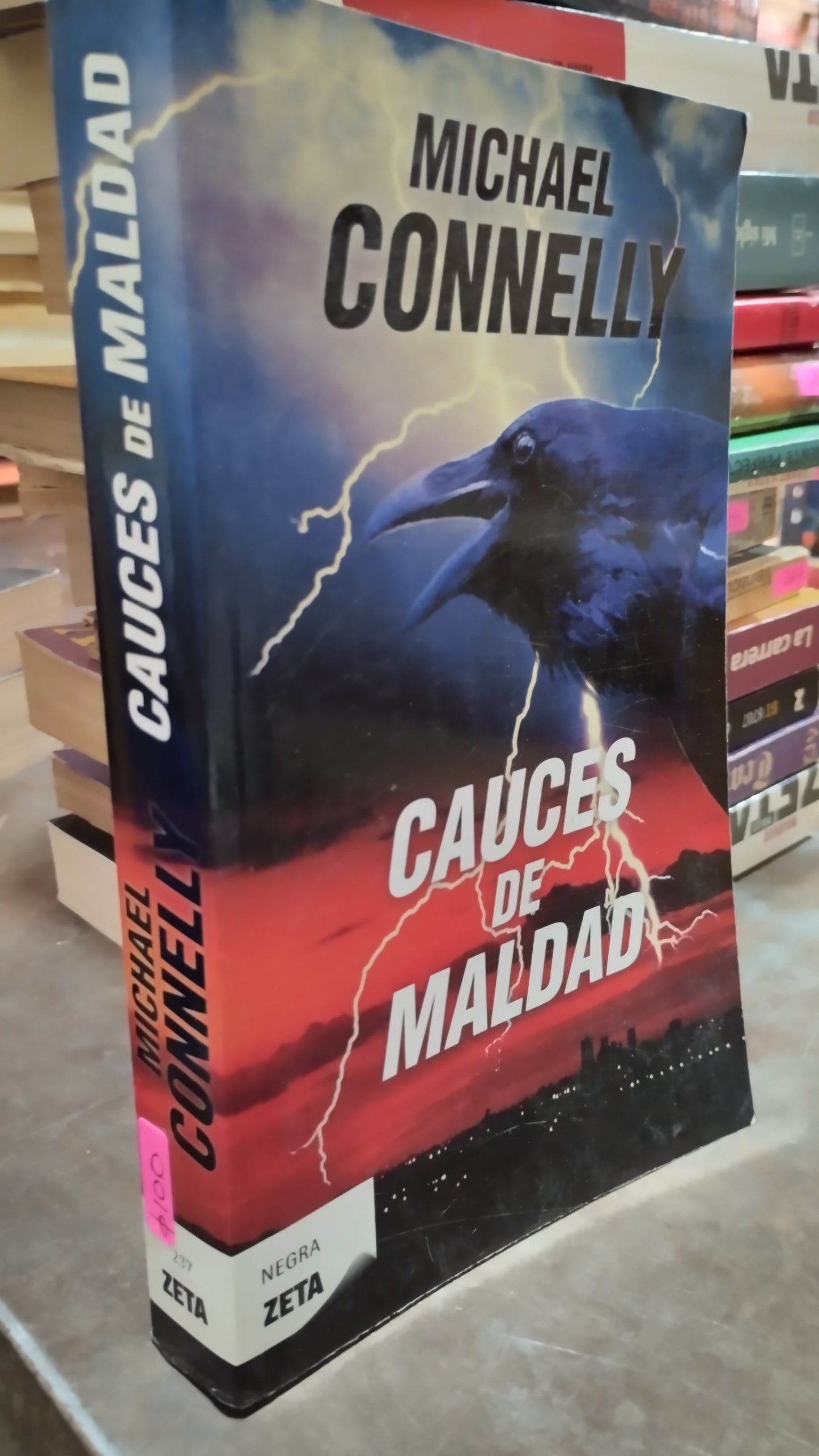 CAUCES DE MALDAD POR MICHAEL CONNELLY LIBRO USADO NOVELAS ALDAMA