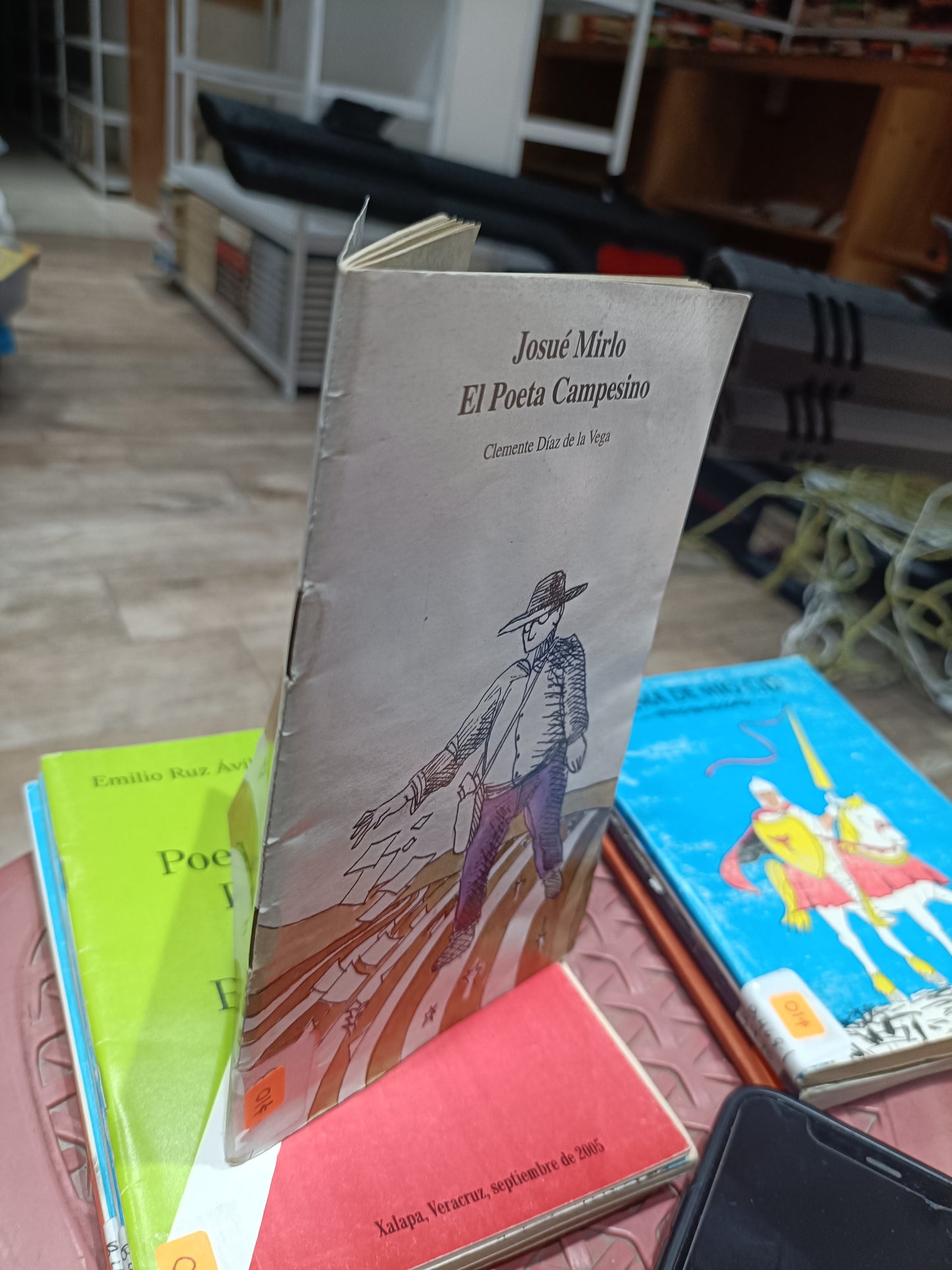 JOSUE MIRLO EL POETA CAMPESINO USADO POESIA JUAREZ 515