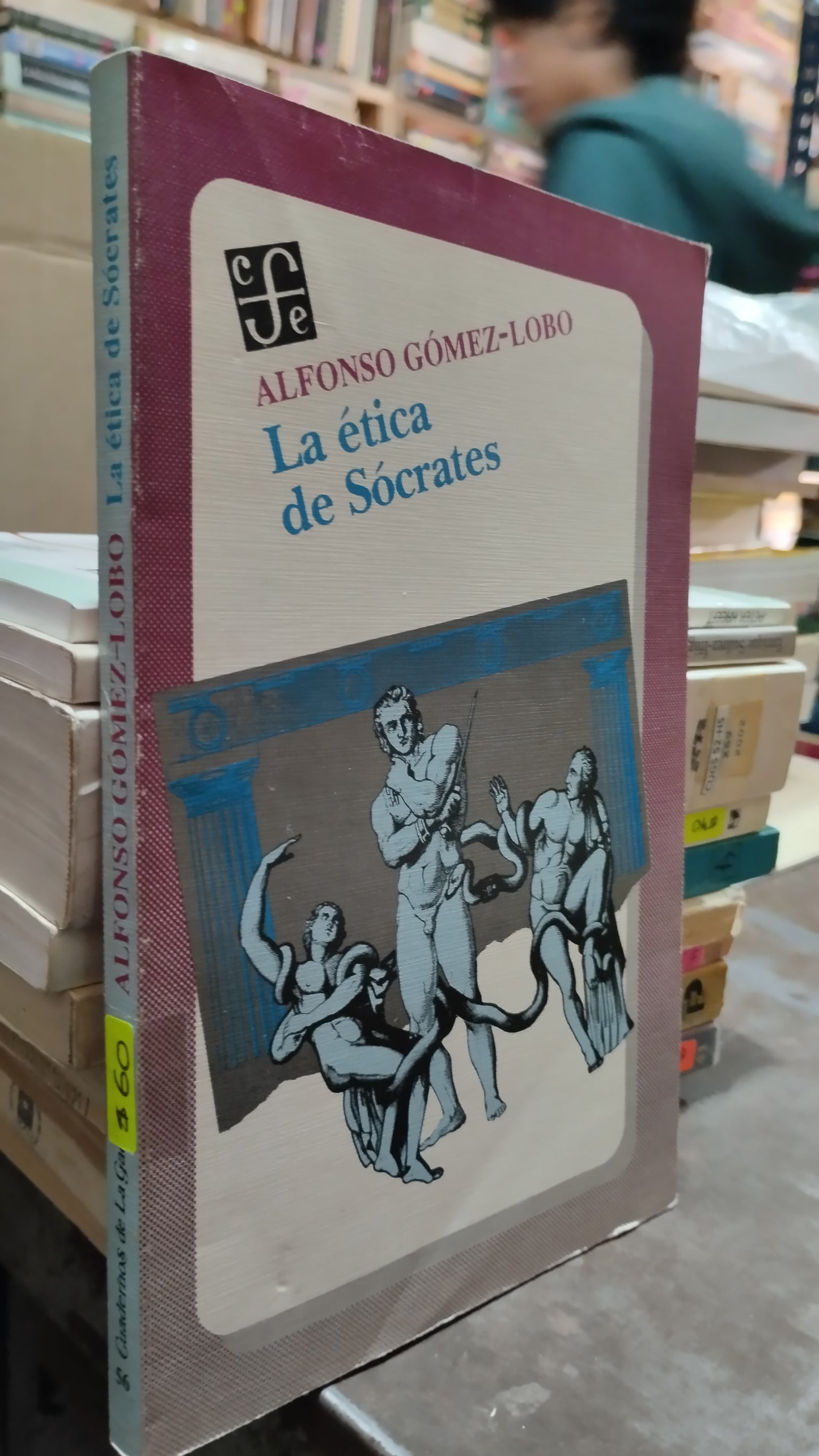 LA ETICA DE SOCRATES POR ALFONSO GOMEZ LOBO LIBRO USADO SOCIOLOGIA ALDAMA