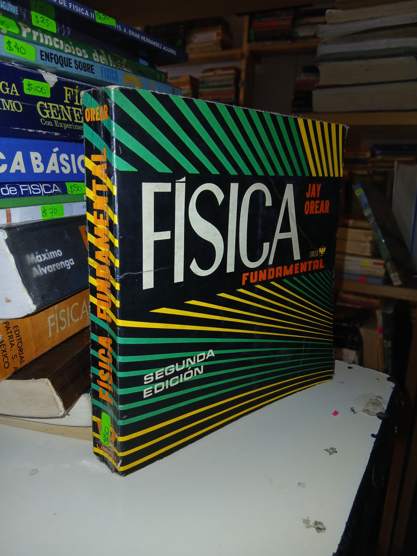 FÍSICA FUNDAMENTAL POR JAY OREAR USADO FÍSICA LITERARIO 207