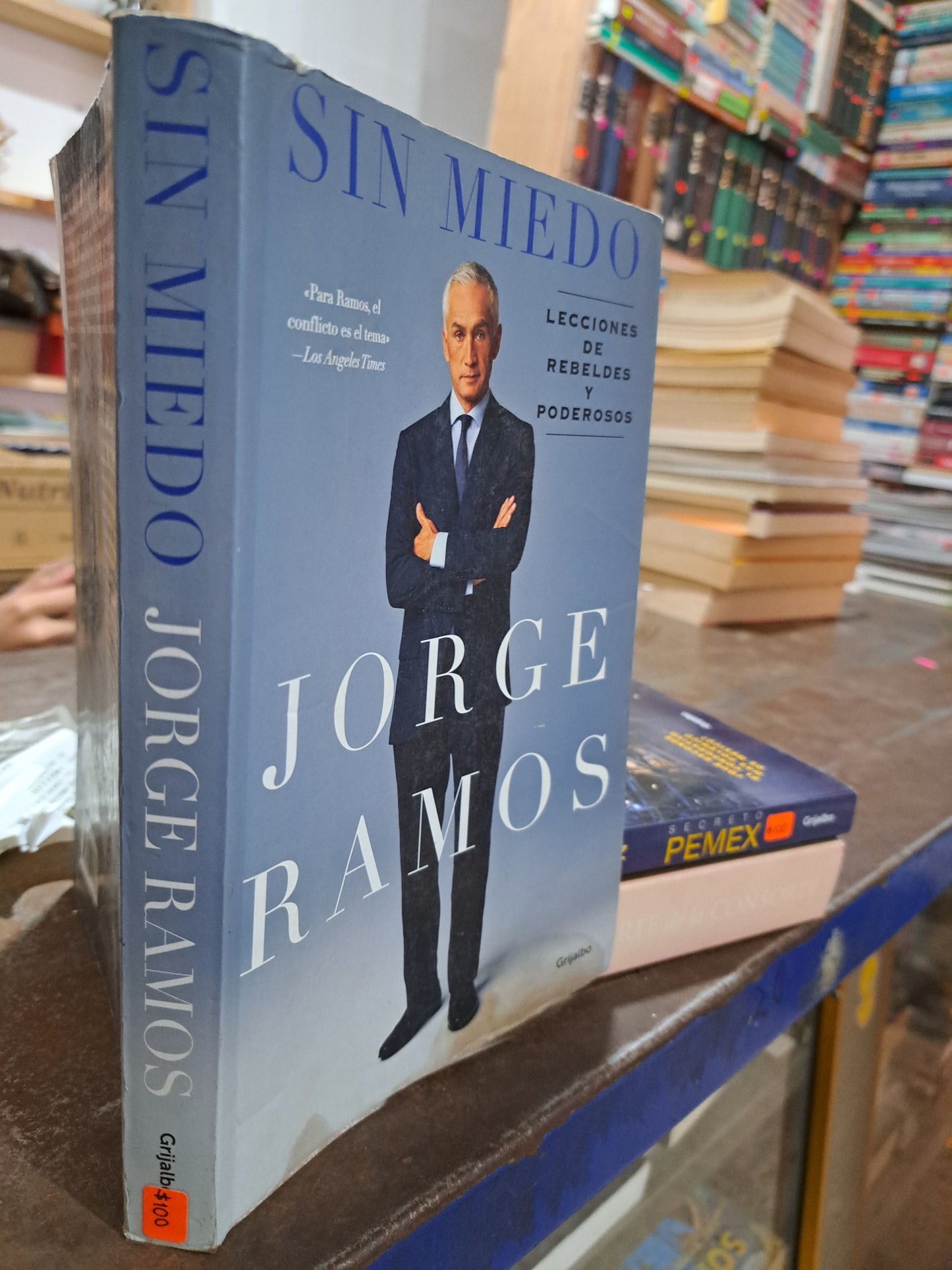 SIN MIEDO JORGE RAMOS USADO POLÍTICA ALDAMA