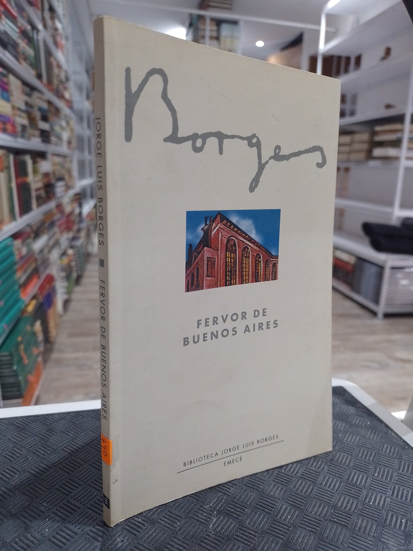 FERVOR DE BUENOS AIRES POR HORGE LUIS BORGES USADO POESIA JUAREZ 515
