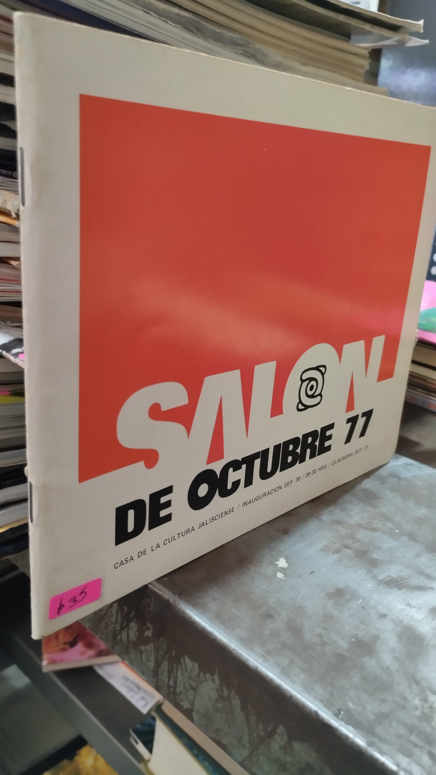 SALON DE OCTUBRE 77 LIBRO USADO ARTE ALDAMA