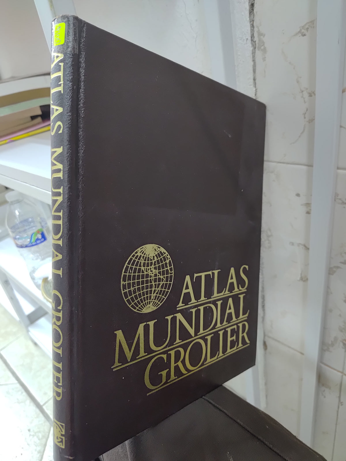 ATLAS MUNDIAL GROLIER USADO GEOGRAFIA JUAREZ 515