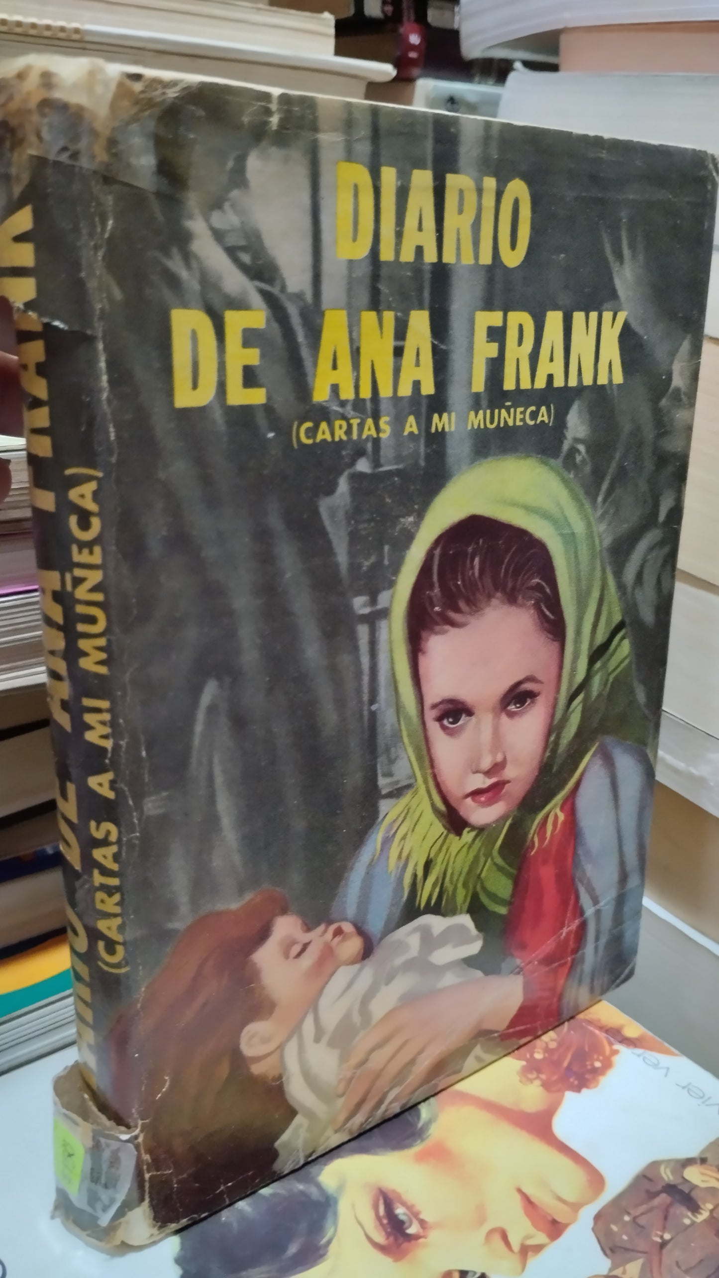 DIARIO DE ANA FRANK CARTAS A MI MUÑECA POR DANIEL ROPS LIBRO USADO NOVELAS ALDAMA