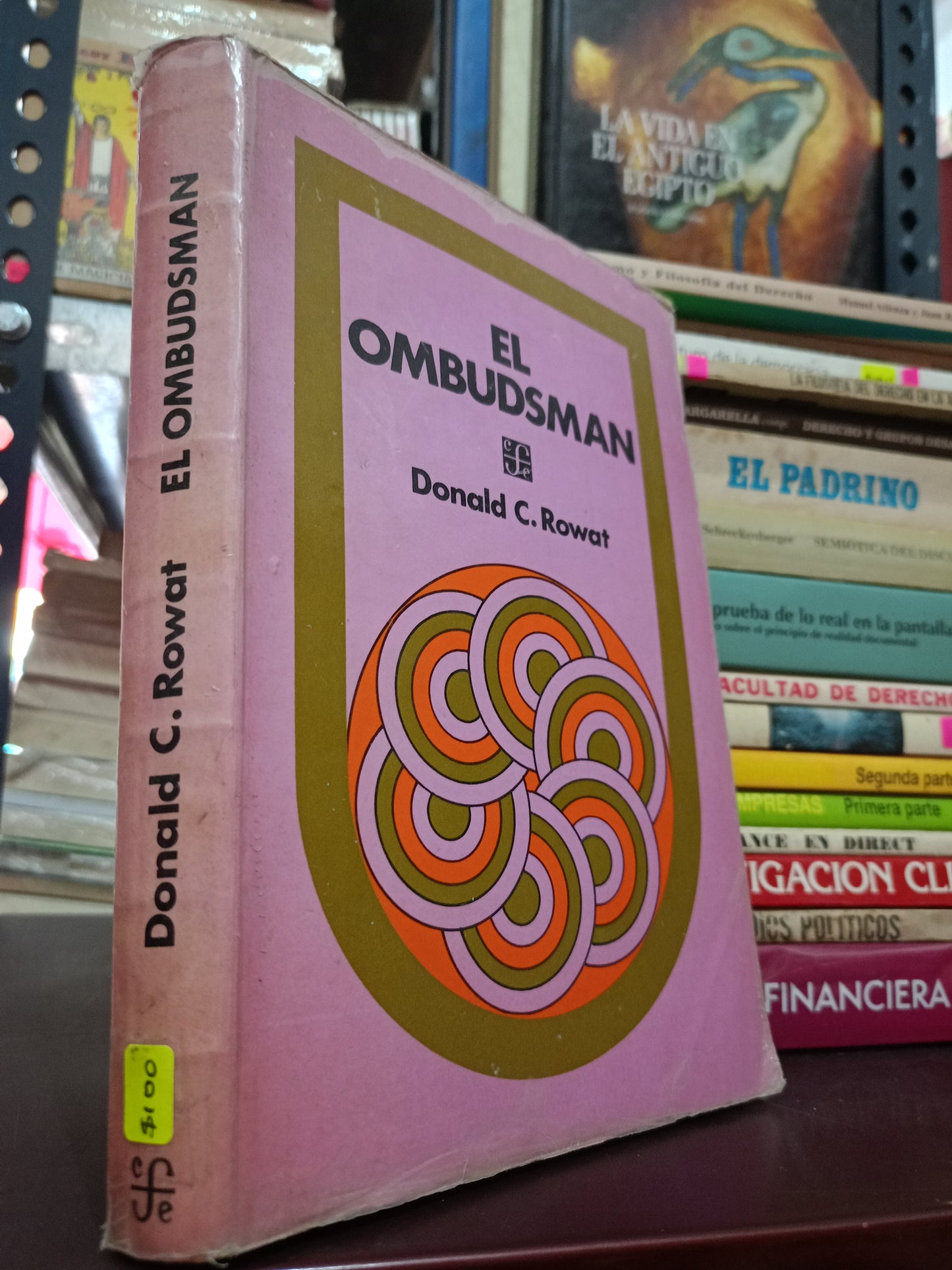 EL OMBUDSMAN POR DONALD C. ROWAT USADO DERECHO LITERARIO 305