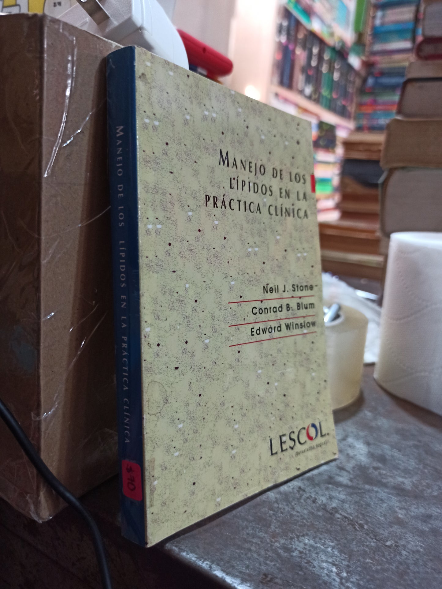 MANEJO DE LOS LIPIDOS EN LA PRACTICA CLINICA POR NEIL J. STONE USADO SALUD ALDAMA