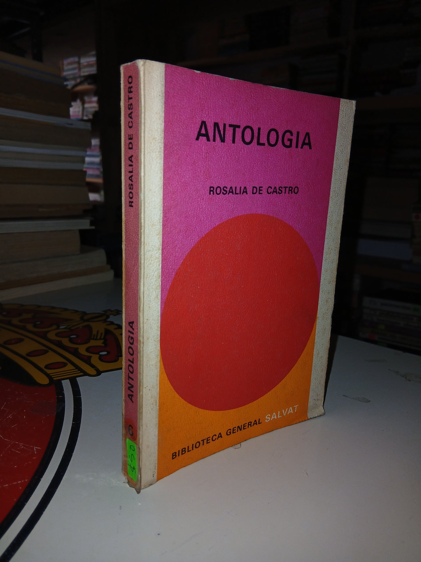ANTOLOGÍA POR ROSALÍA DE CASTRO USADO NOVELA LITERARIO 207