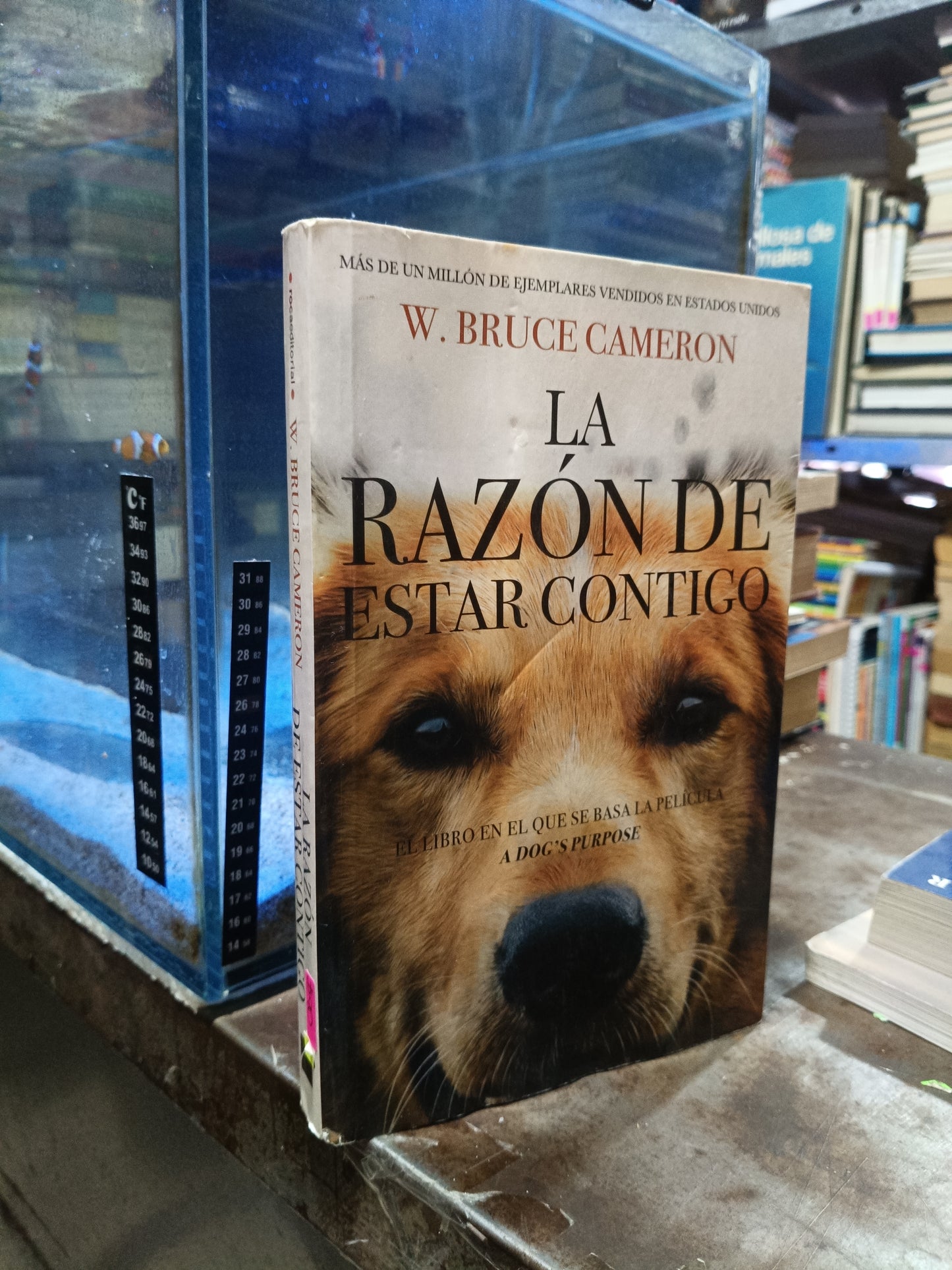LA RAZÓN DE ESTAR CONTIGO POR W. BRUCE CAMERON USADO NOVELA ALDAMA