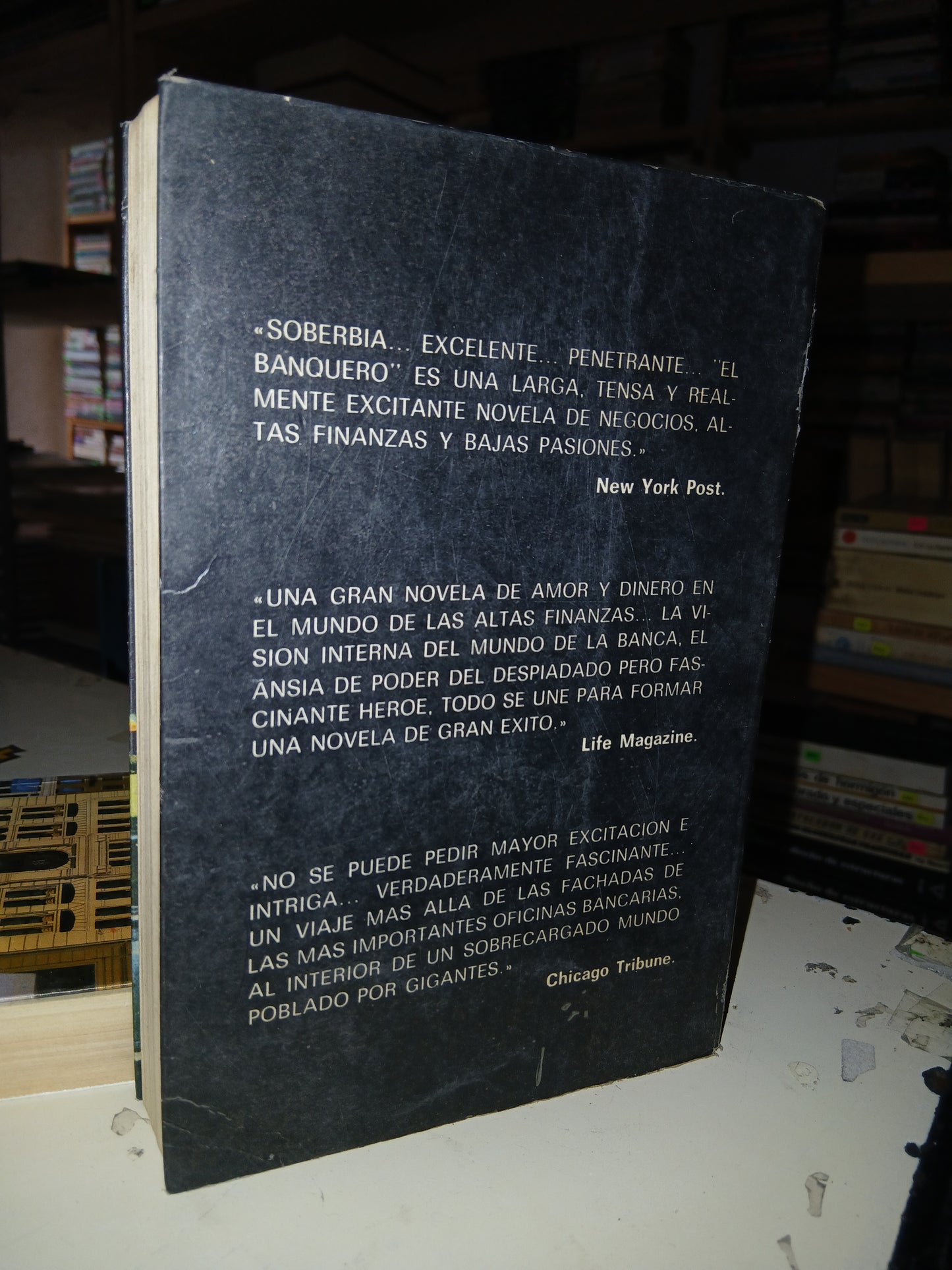 EL BANQUERO POR LESLIE WALLER USADO NOVELA LITERARIO 207