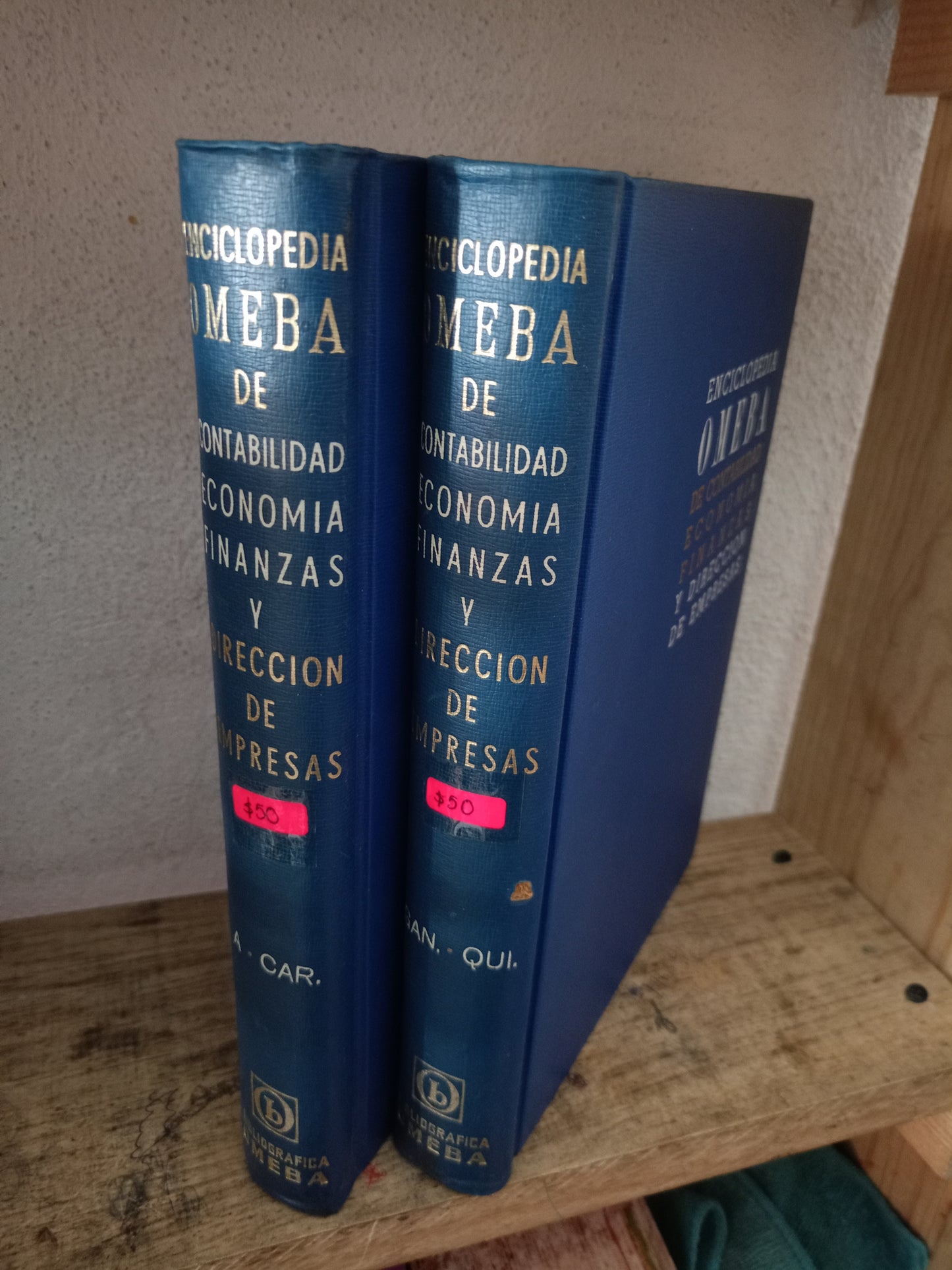 ENCICLOPEDIA OMEBA DE CONTABILIDAD FINANZAS ECONOMÍA Y DIRECCIÓN DE EMPRESAS POR JUAN RENÉ BACH USADO ADMINISTRACIÓN LITERARIO 305