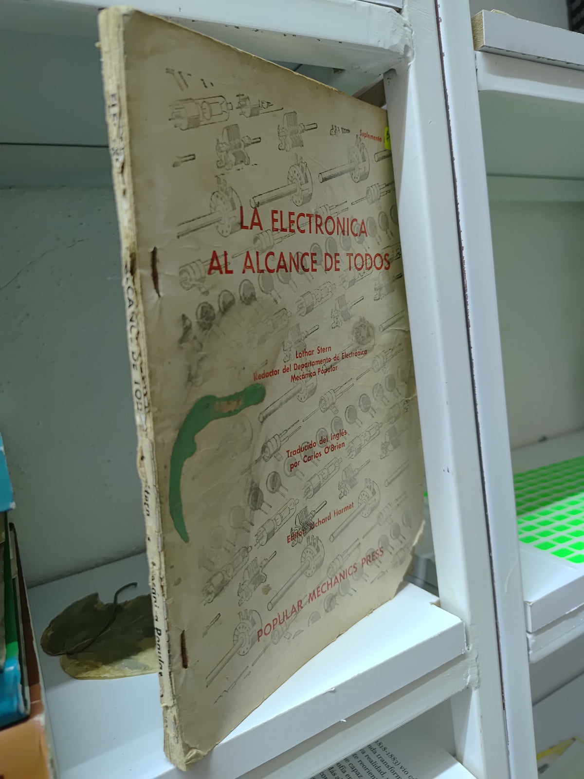 LA ELECTRONICA AL ALCANCE DE TODOS POR LOTHAR STERN USADO ELECTRICIDAD JUAREZ 515