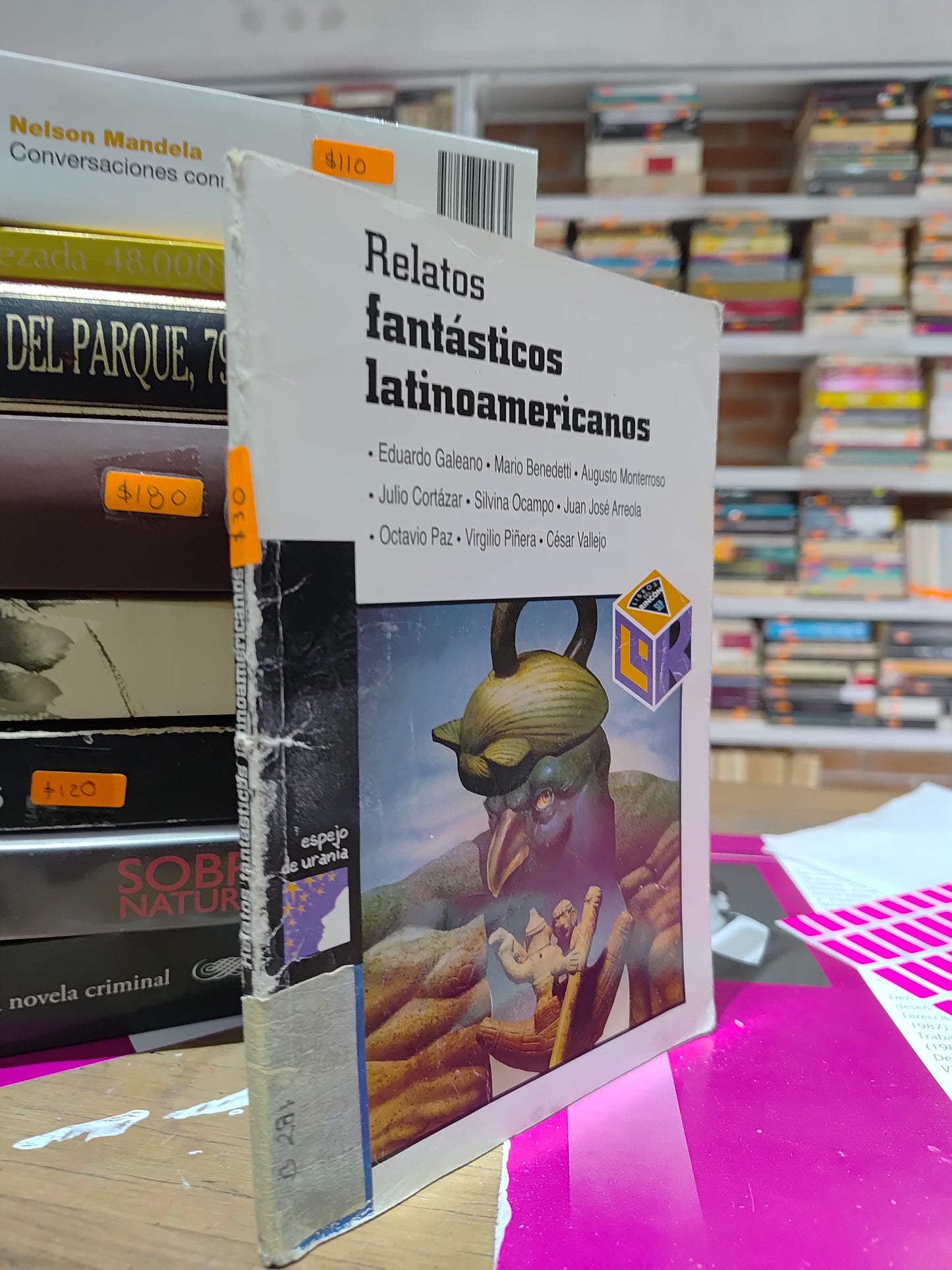 RELATOS FANTASTICOS LATINOAMERICANOS POR VARIOS AUTORES USADO NOVELAS JUAREZ 515