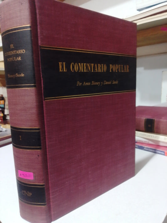 EL COMENTARIO POPULAR POR AMOS BINNEY Y DANIEL STEEL USADO RELIGION JUAREZ