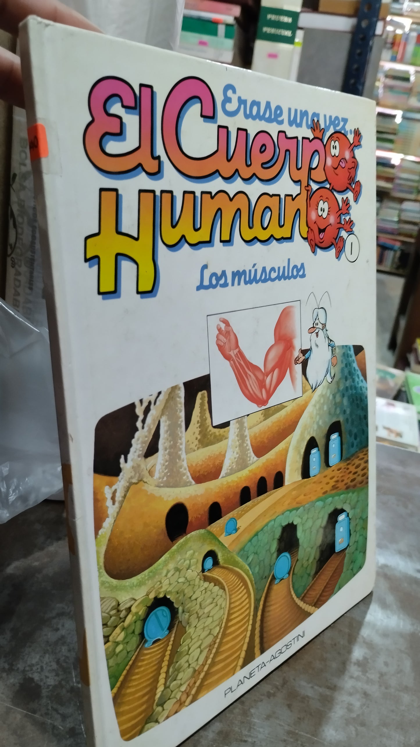 ERASE UNA VEZ EL CUERPO HUMANO LOS MISCULOS POR EDITORIAL PLANETA LIBRO USADO INFANTIL ALDAMA