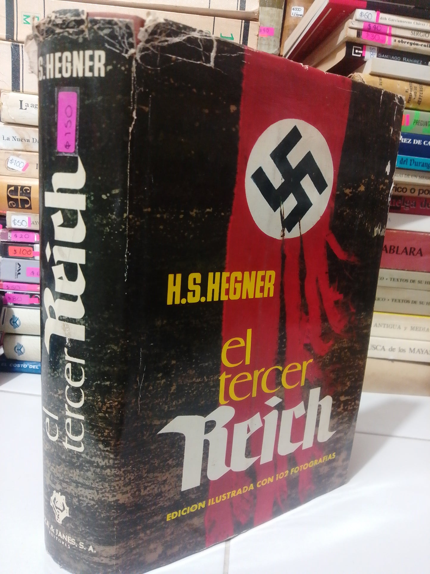 EL TERCER REICH POR H.S.HEGNER USADO HISTORIA JUAREZ