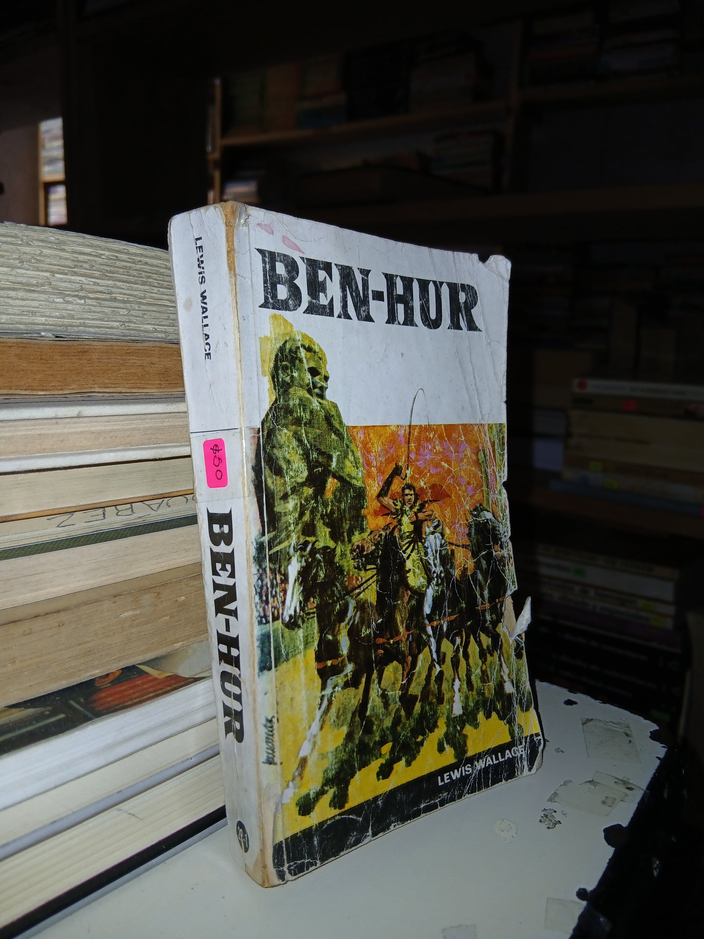 BEN-HUR POR LEWIS WALLACE USADO NOVELA LITERARIO 207