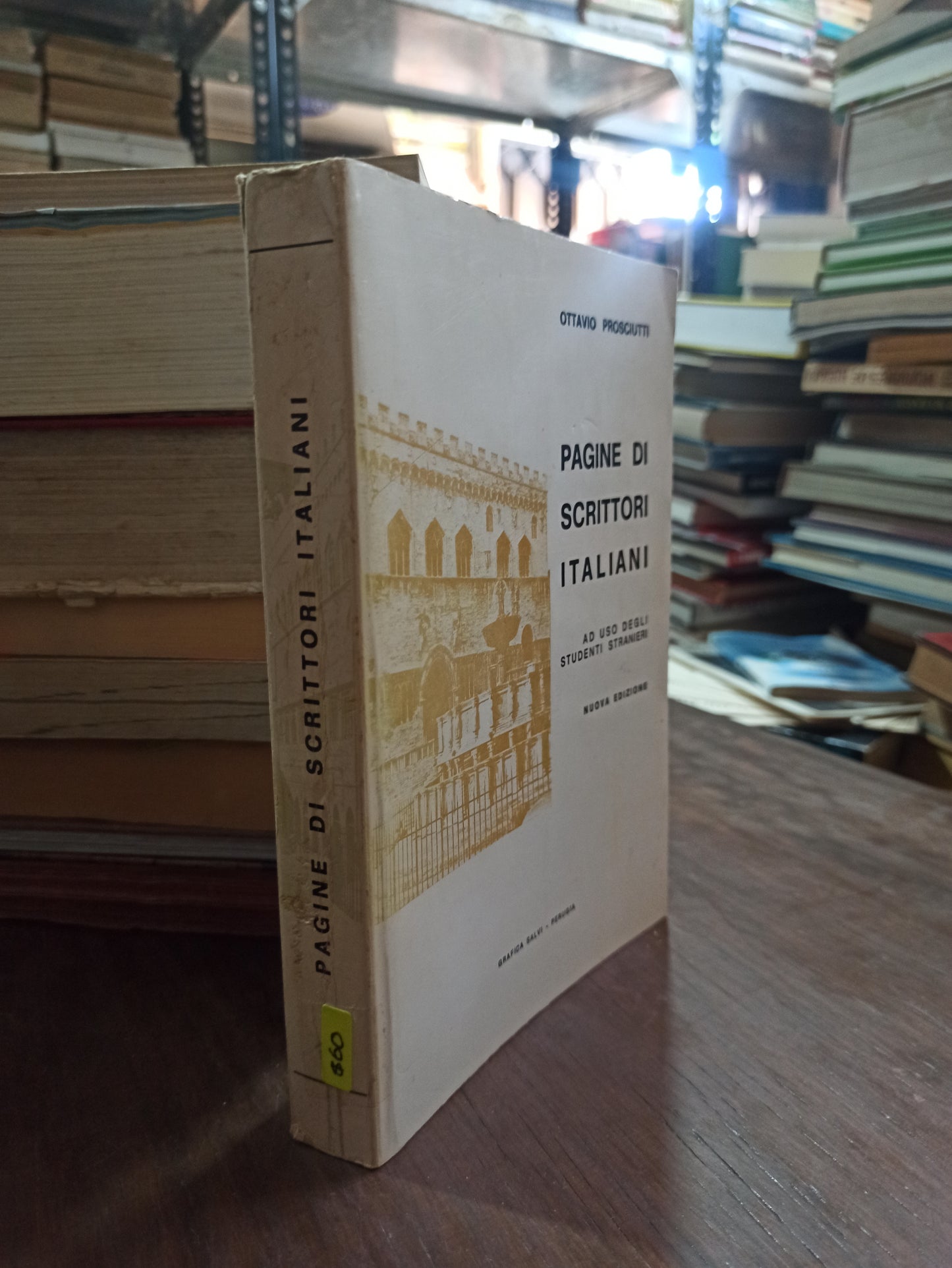 PAGINE DI SCRITTORI ITALIANI POR OCTTAVIO PROSCIUTTI USADO IDIOMAS ALDAMA