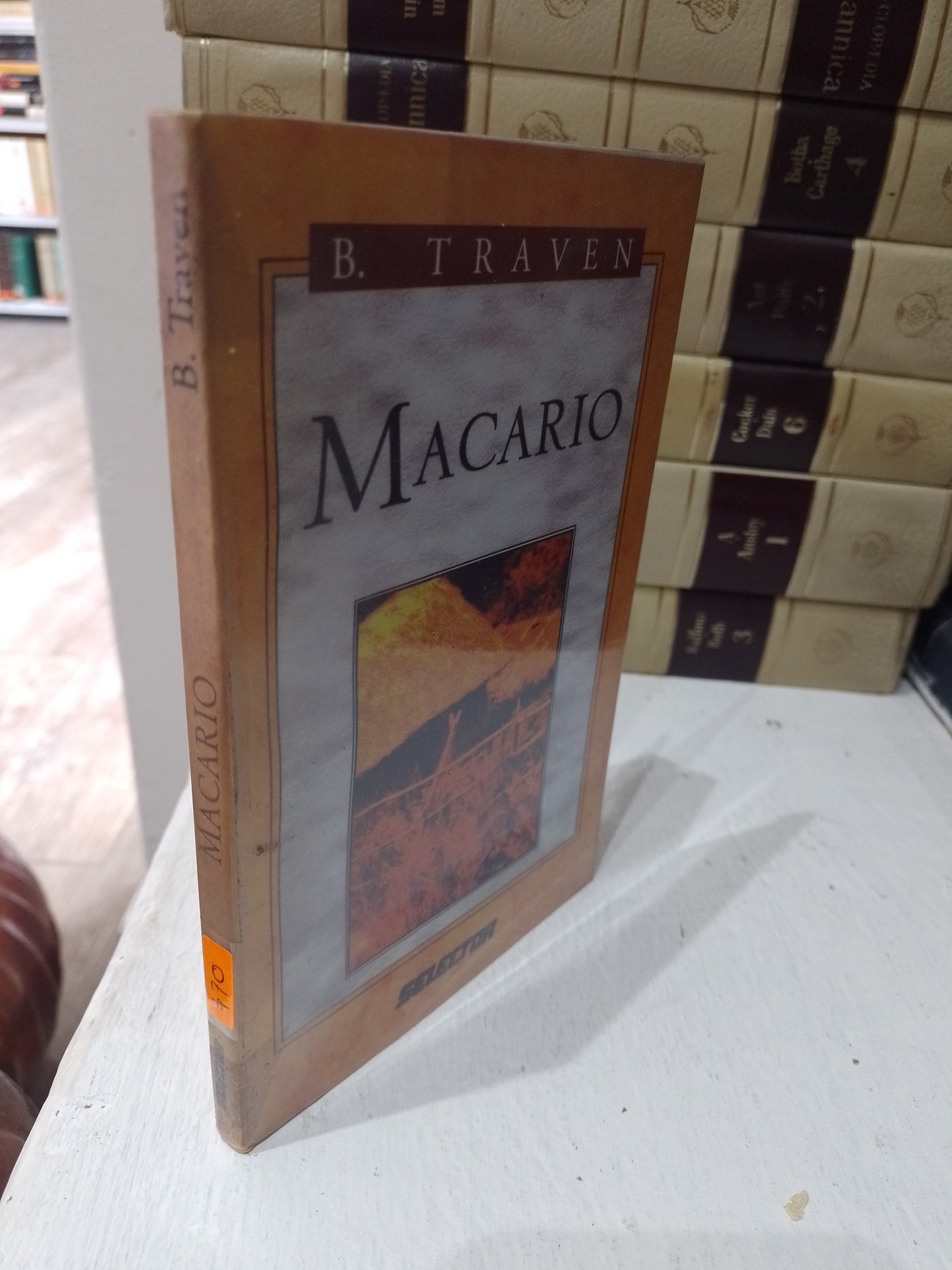 MACARIO POR B TRAVEN USADO NOVELA JUAREZ 515