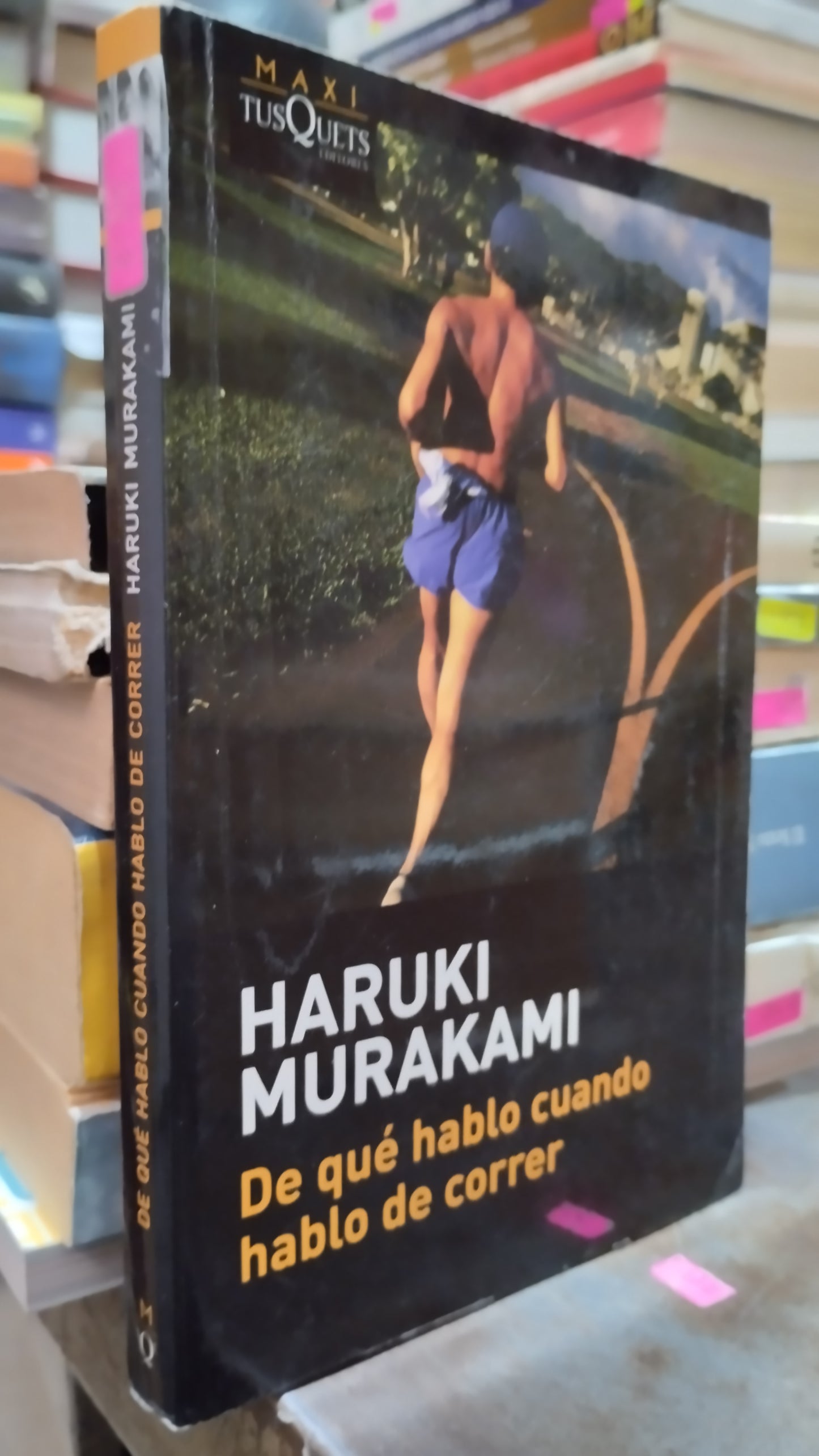 DE QUE HABLO CUANDO HABLO DE CORRER POR HARUKI MURAKAMI LIBRO USADO NOVELAS ALDAMA