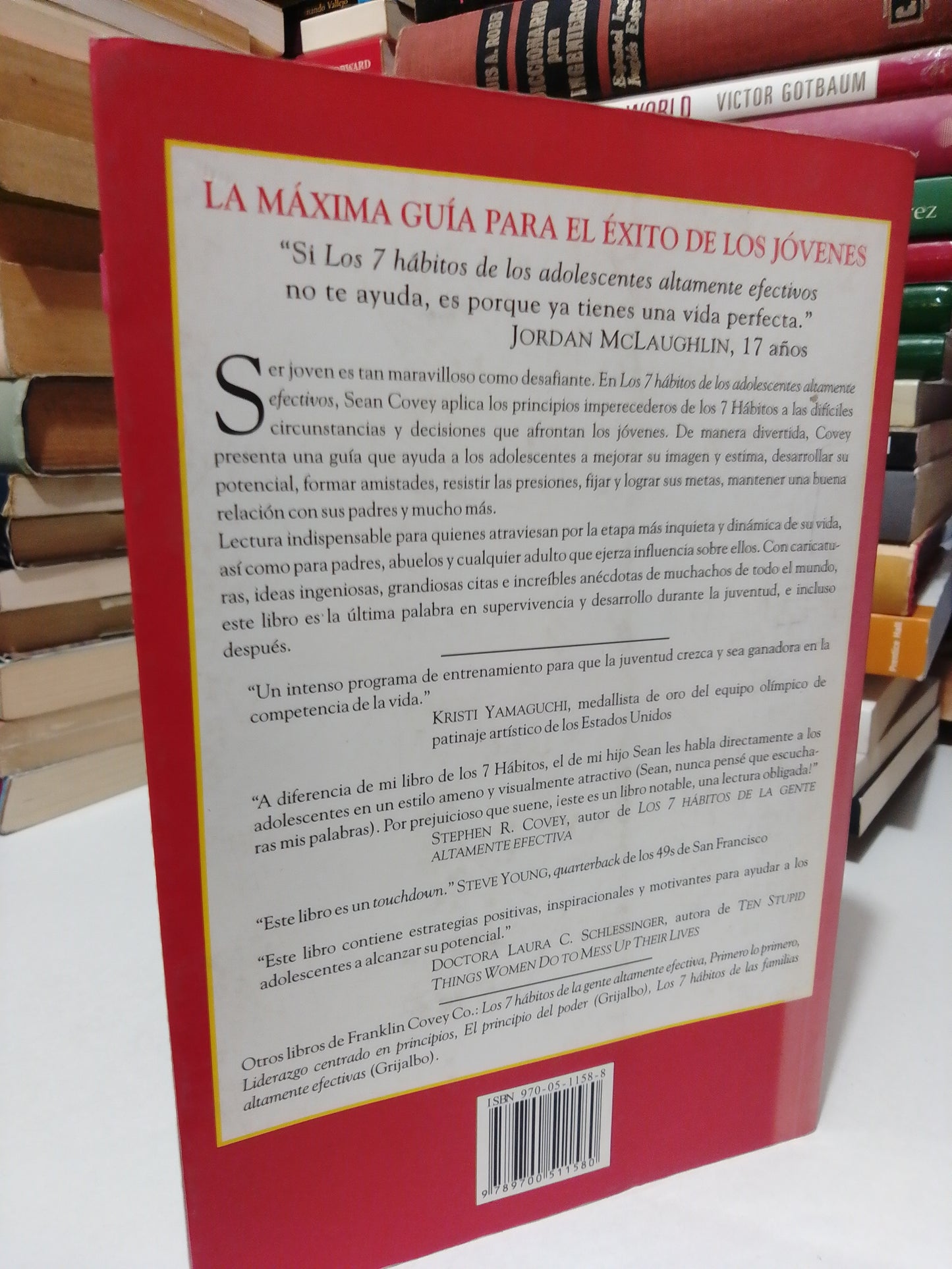 LOS SIETE HÁBITOS DE LOS ADOLESCENTES ALTAMENTE EFECTIVOS POR SEAN COVEY USADO SUP. PERSONAL JUÁREZ