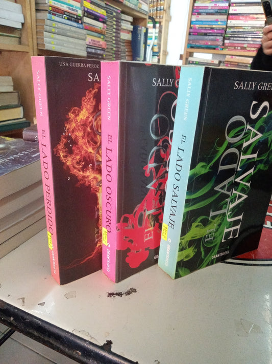 EL LADO SALVAJE OSCURO PERDIDO POR SALLY GREEN USADO NOVELA LITERARIO 207