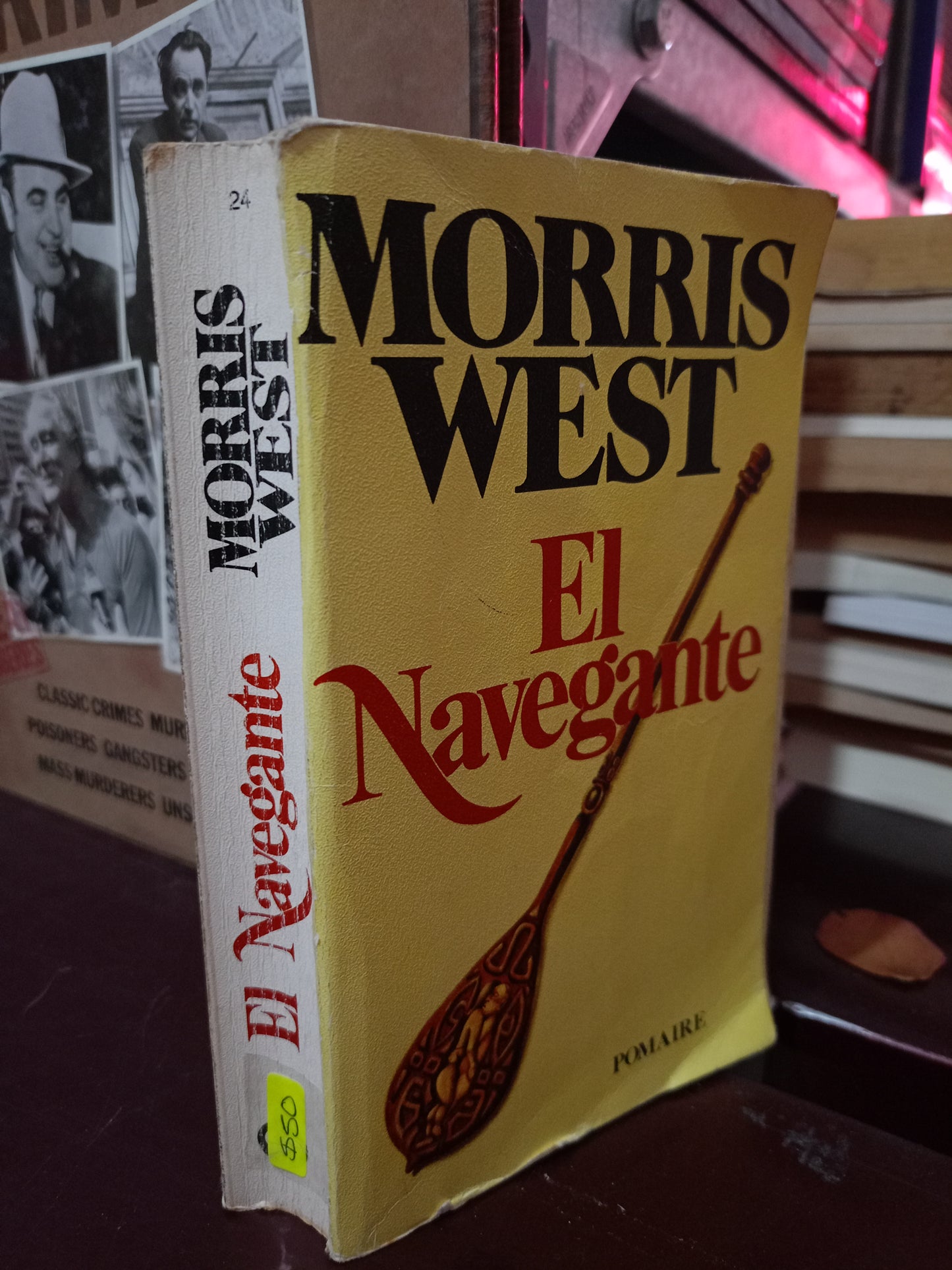 EL NAVEGANTE POR MORRIS WEST USADO NOVELA LITERARIO 305
