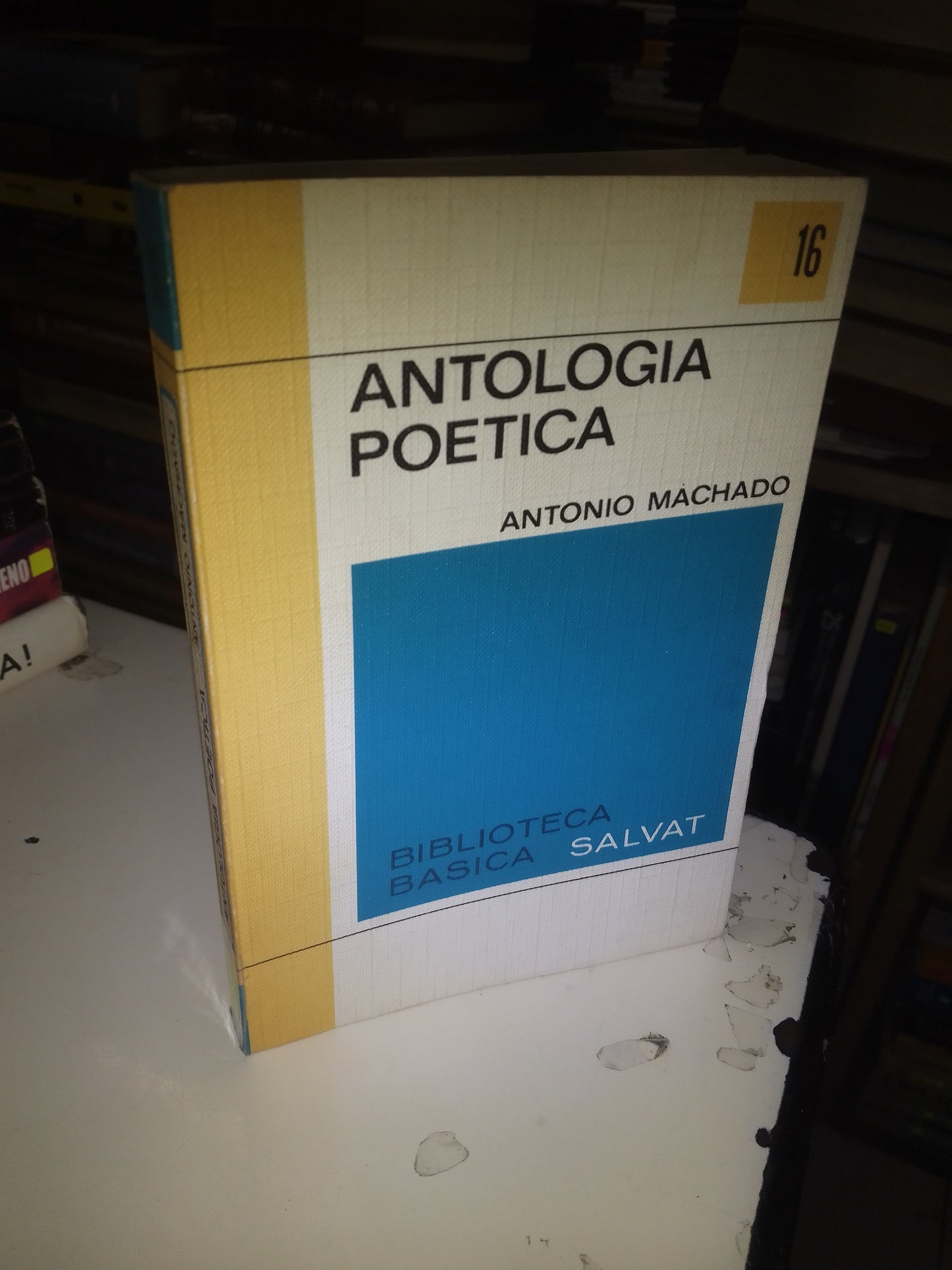 ANTOLOGIA POETICA POR ANTONIO MACHADO USADO NOVELA LITERARIO 207