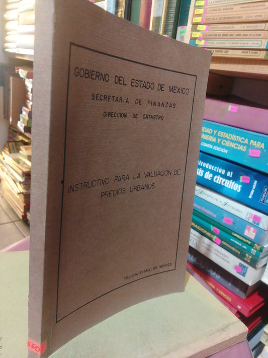 INSTRUCTIVO PARA LA EVALUACION DE PREDIOS URBANOS USADO DERECHO JUAREZ