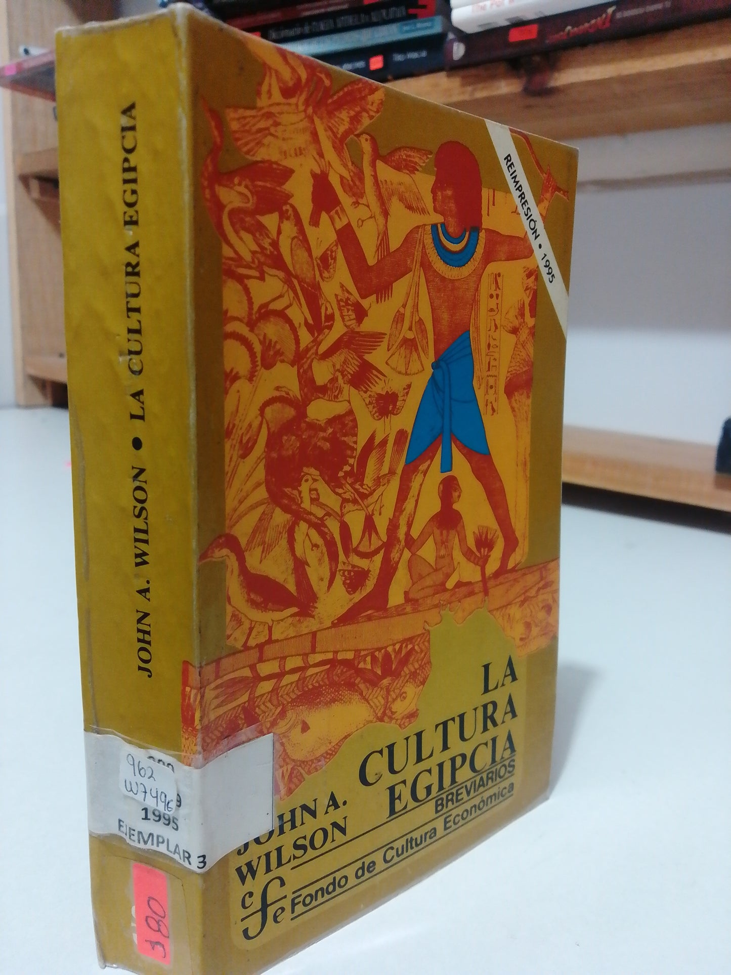 LA CULTURA EGIPCIA POR JOHN A. WILSON USADO HISTORIA JUAREZ