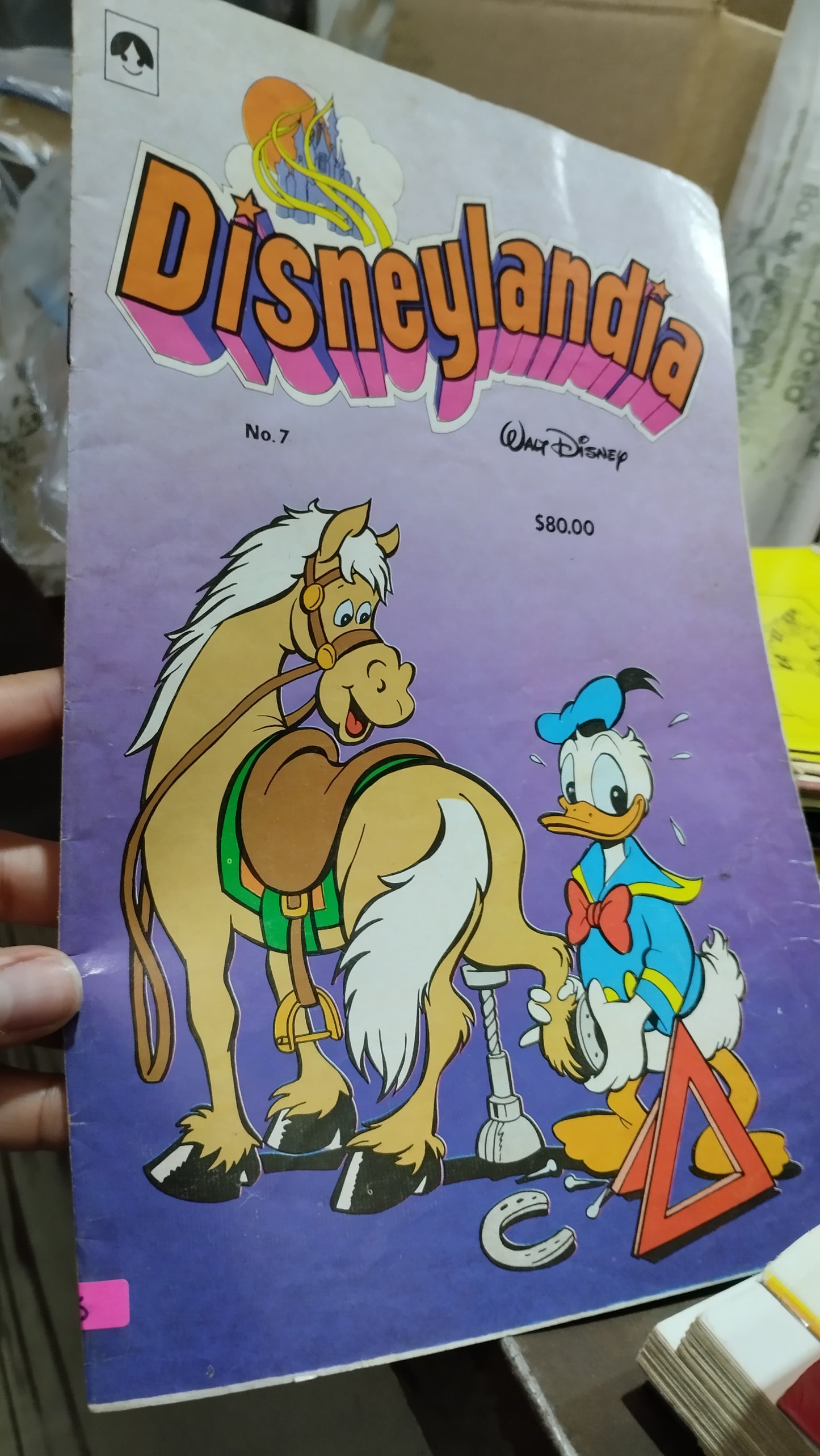 DISNEYLANDIA POR EDITORIAL CONDOR LIBRO USADO INFANTIL ALDAMA