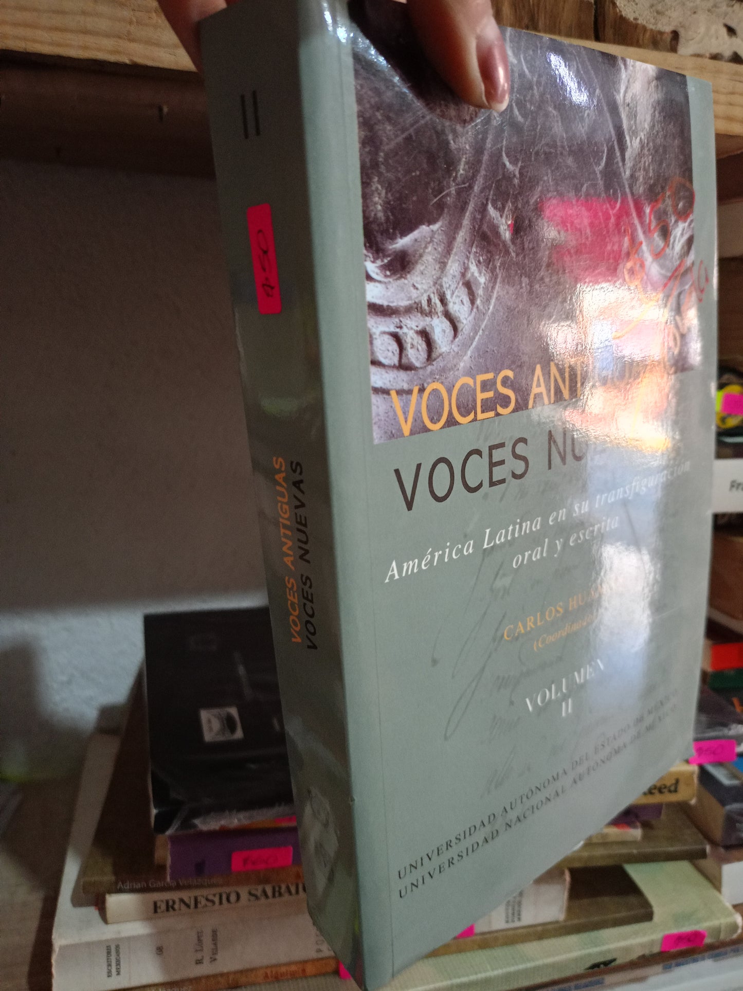 VOCES ANTIGUAS VOCES NUEVAS VOLUMEN II POR CARLOS HAUMAN USADO NOVELA LITERARIO 305
