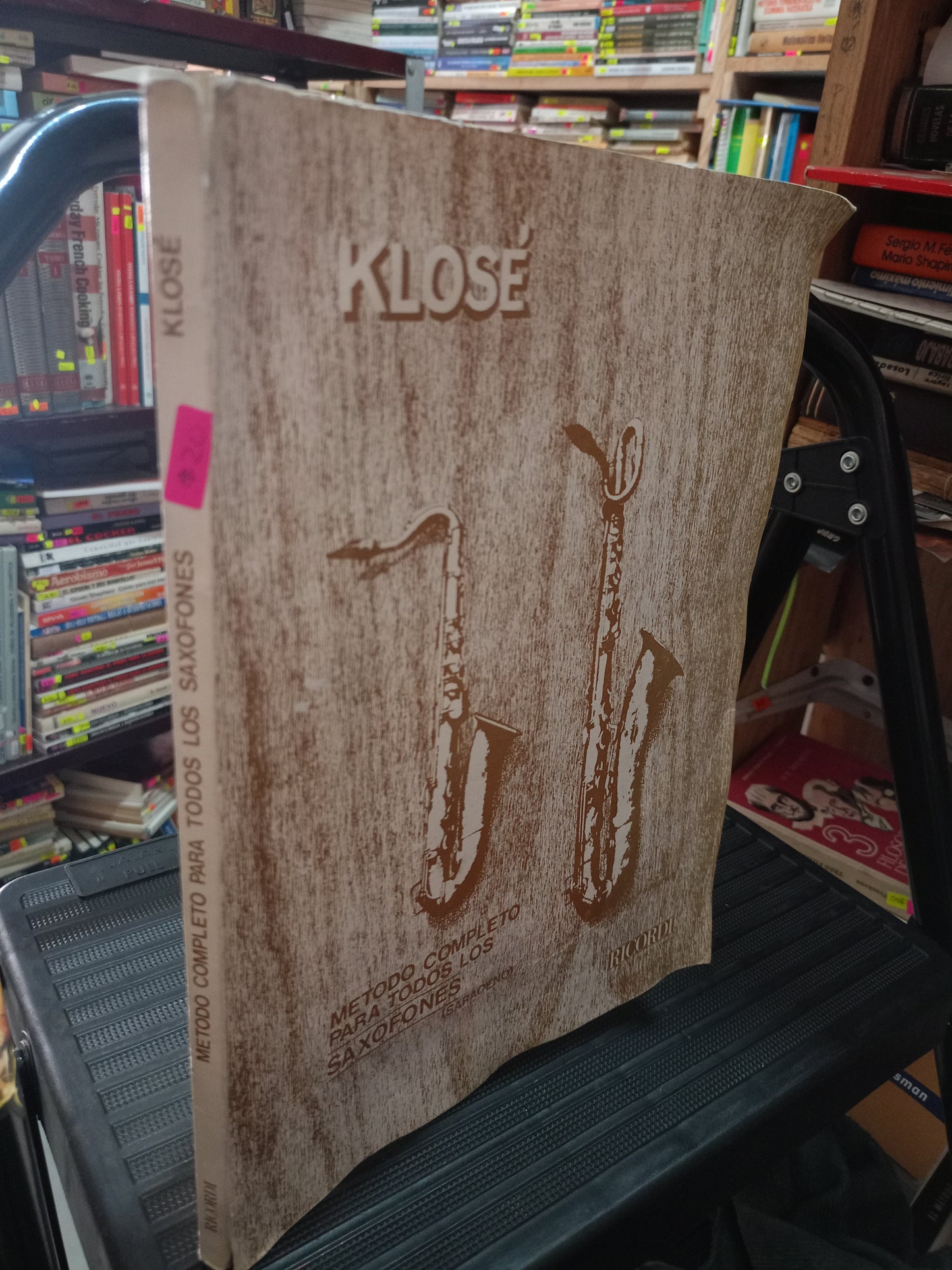 METODO COMPLETO PARA TODOS LOS SAXOFONES POR KLOSE USADO MUSICA LITERARIO 305