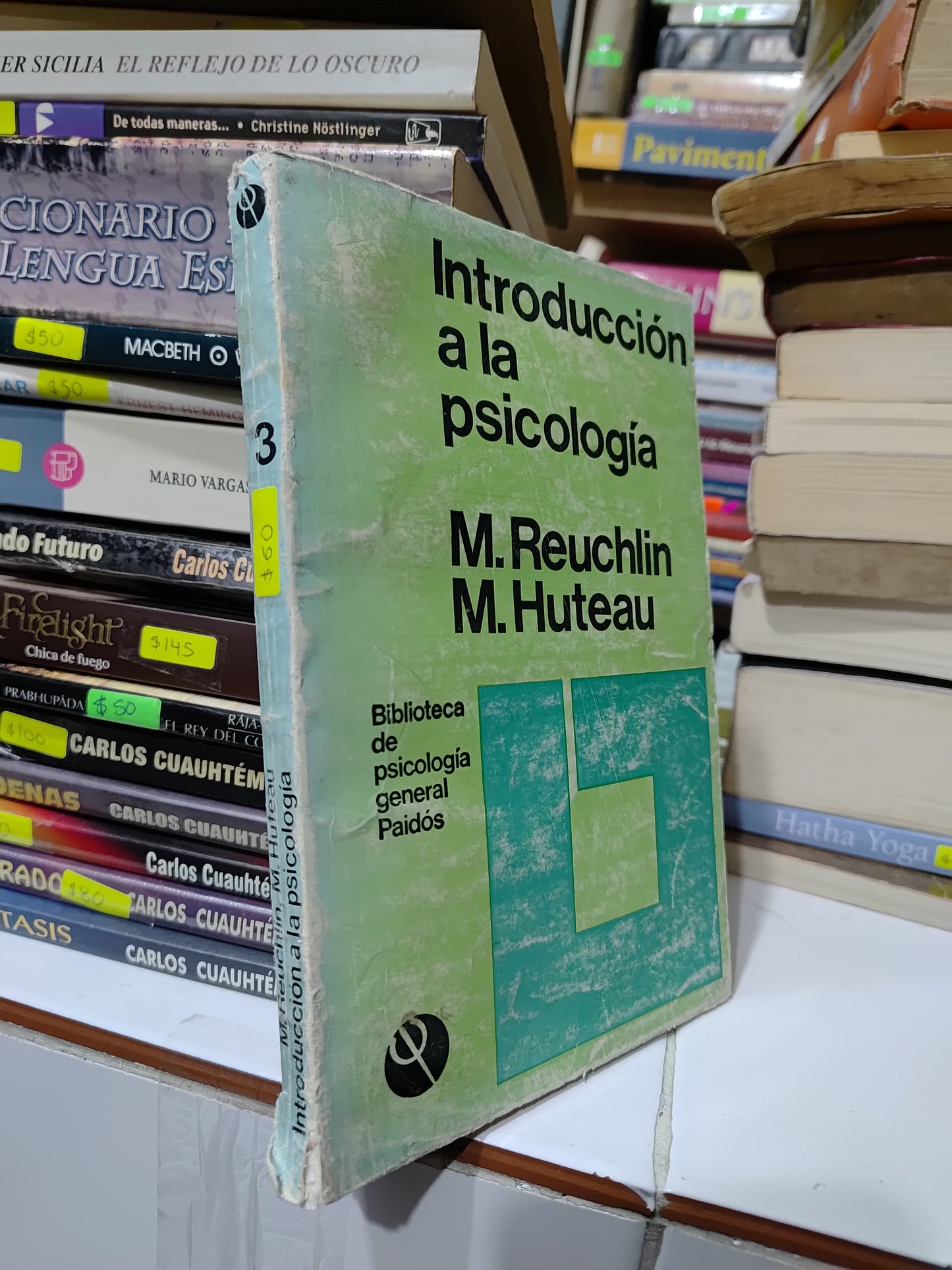 INTRODUCCION A LA PSICOLOGIA POR M. REUCHLIN USADO PSICOLOGIA JUAREZ