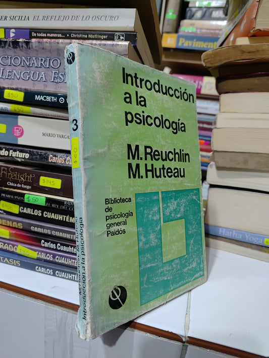 INTRODUCCION A LA PSICOLOGIA POR M. REUCHLIN USADO PSICOLOGIA JUAREZ