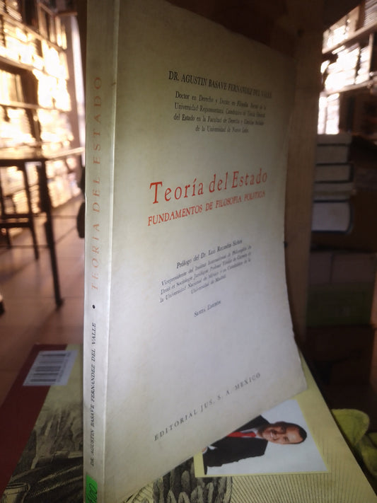 TEORÍA DEL ESTADO FUNDAMENTOS DE FILOSOFÍA POLITICA POR AUTORES VARIOS USADO DERECHO LITERARIO 207