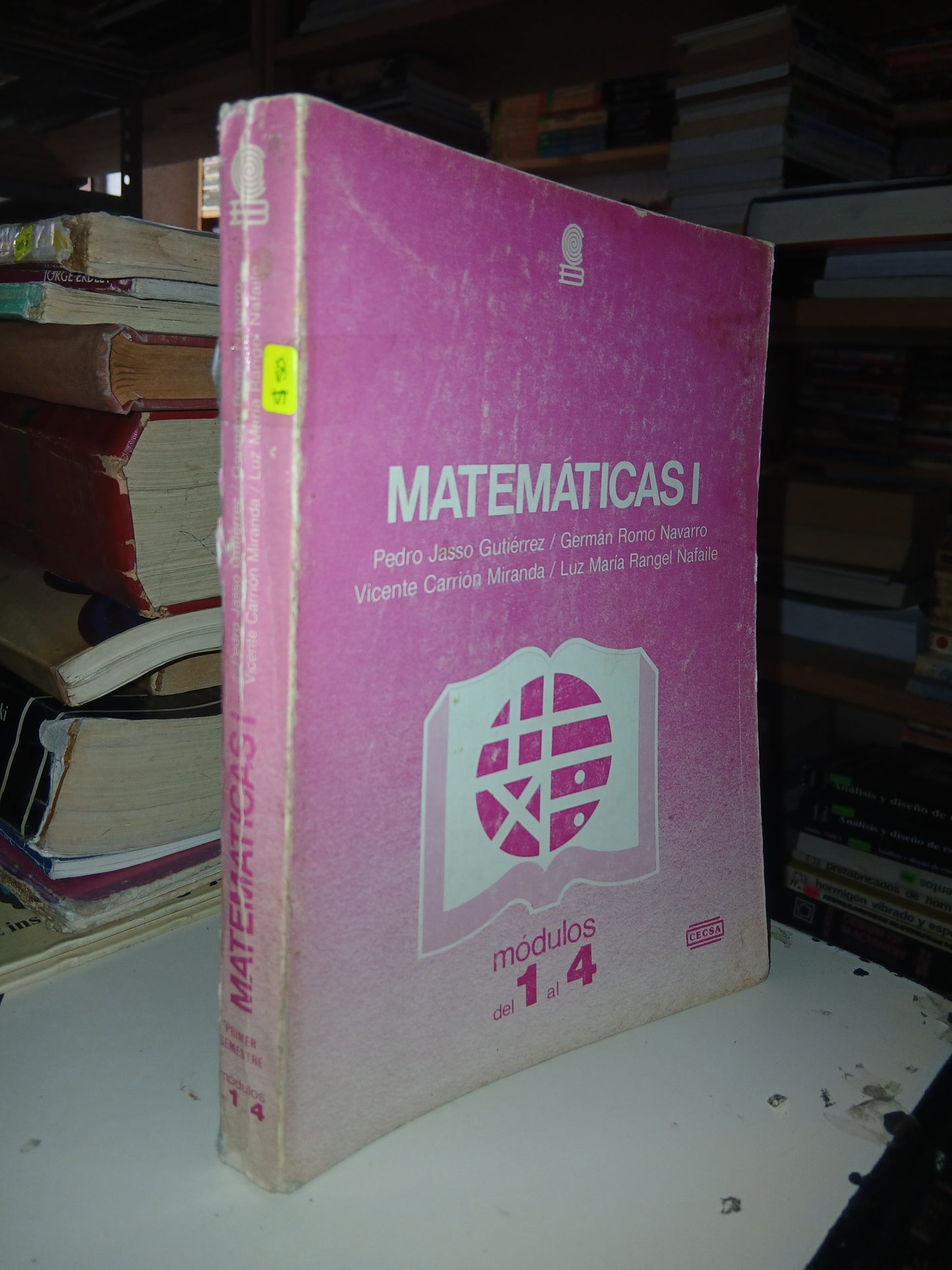 MATEMÁTICAS I POR GUTIÉRREZ, NAVARRO, MIRANDA Y NAFAILE USADO MATEMÁTICAS LITERARIO 207