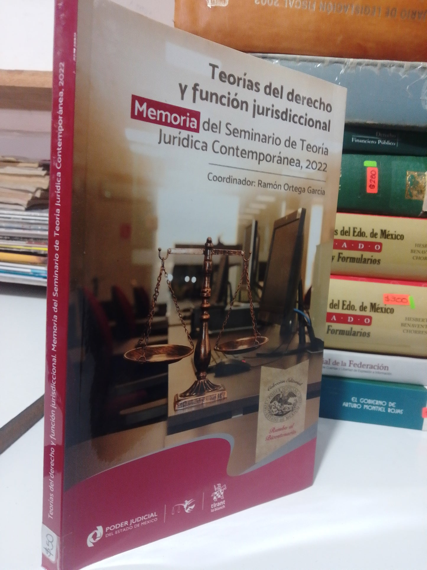 TEORIAS DE DERECHO Y FUNCION JURISDICCIONAL,MEMORIA DEL SEMINARIO DE TEORIA JURIDICA CONTEMPORANEA 2022 POR RAMON ORTEGA USADO DERECHO JUAREZ
