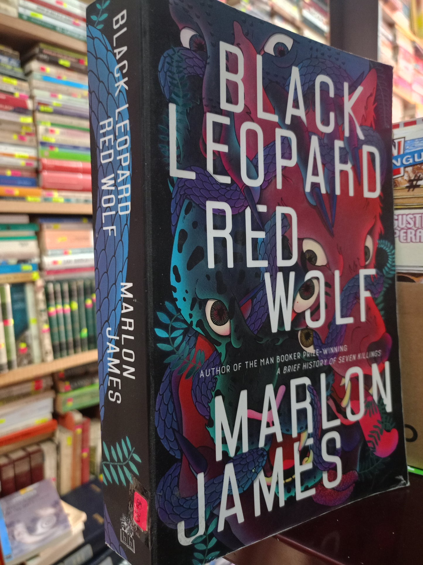 BLACK LEOPARD RED WOLF POR MARLON JAMES USADO IDIOMAS LITERARIO 305