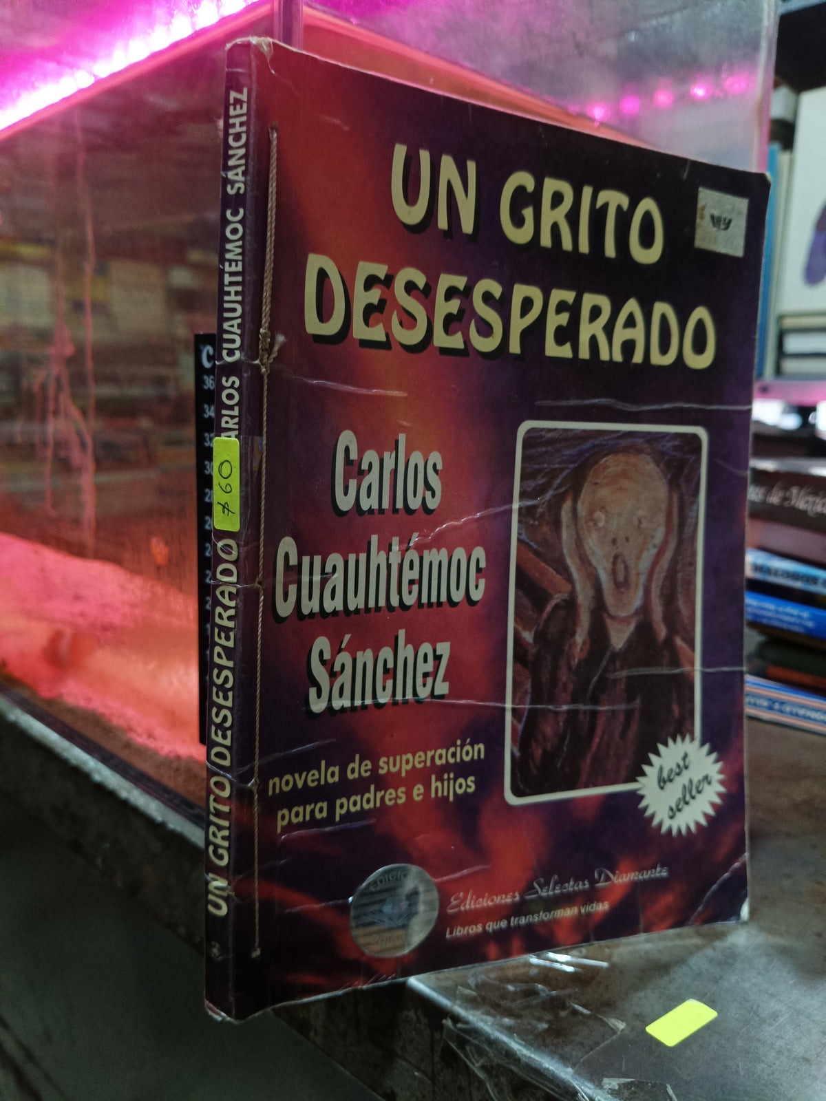UN GRITO DESESPERADO PIR CARLOS CUAUHTEMOC SANCHEZ USADO SUPERACION PERSONAL ALDAMA