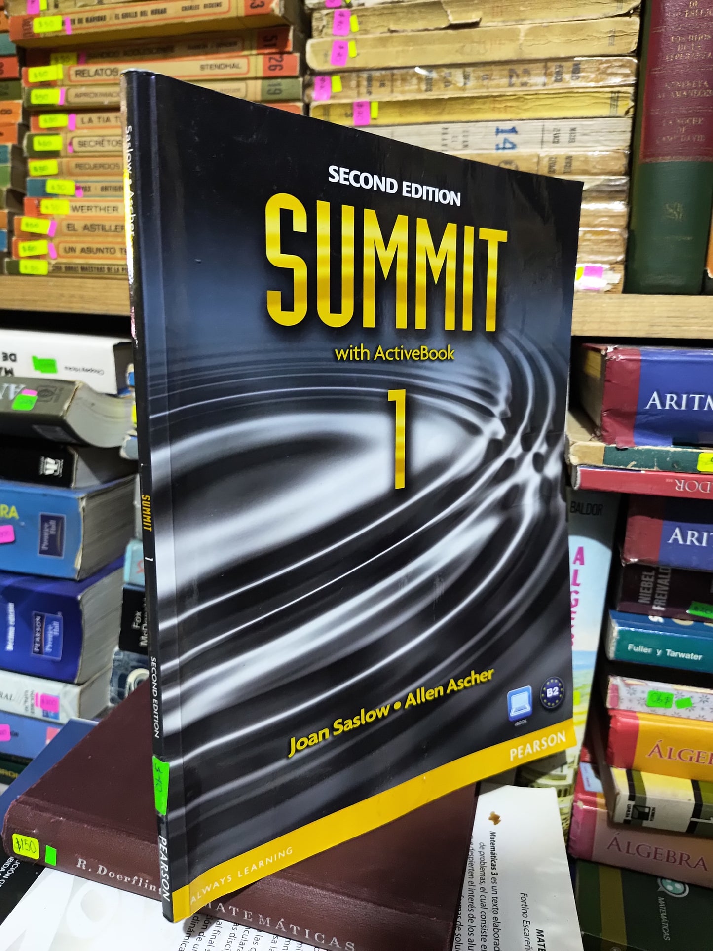 SUMMIT 1 SECOND EDITION POR JOAN SASLOW USADO IDIOMAS JUÁREZ 507