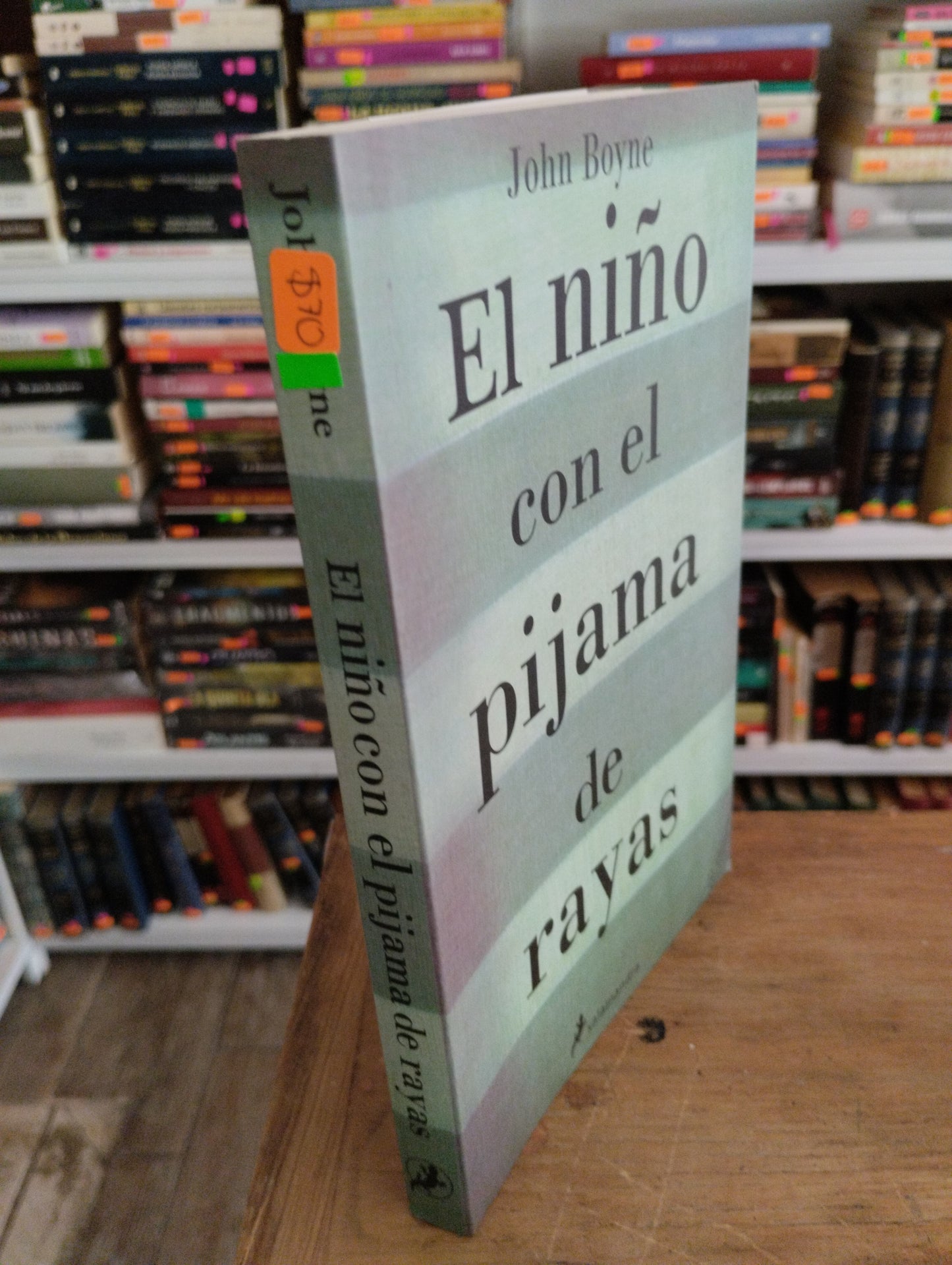 EL NIÑO CON LA PIJAMA DE RAYAS JOHN BOYNE USADO NOVELAS JUAREZ 515
