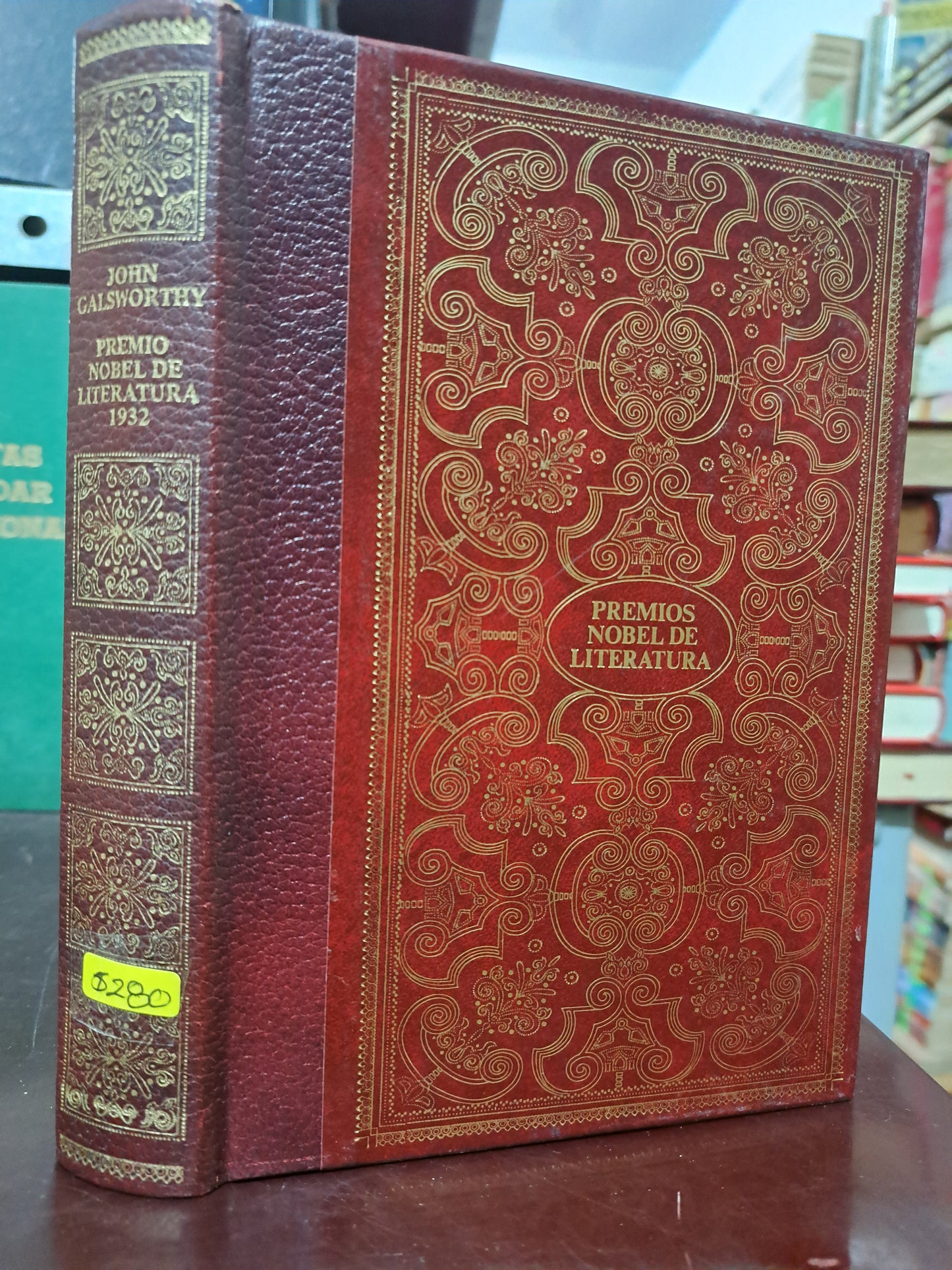 PREMIO NOBEL DE LITERATURA 1932 JOHN GALSWORTHY USADO NOVELA LITERARIO 305